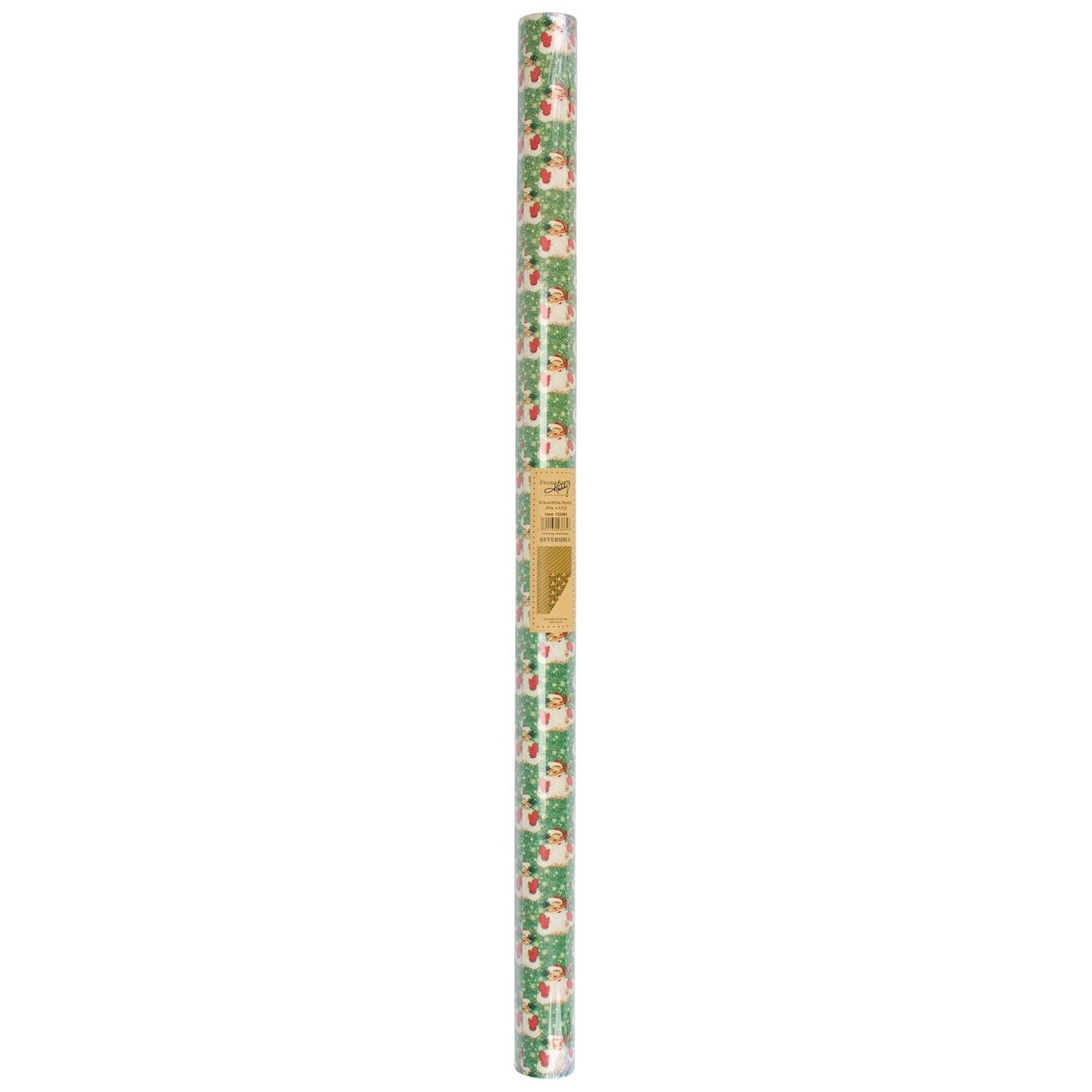 Retro Santa Gift Wrap | Christmas Wrapping Paper - Foxy’s