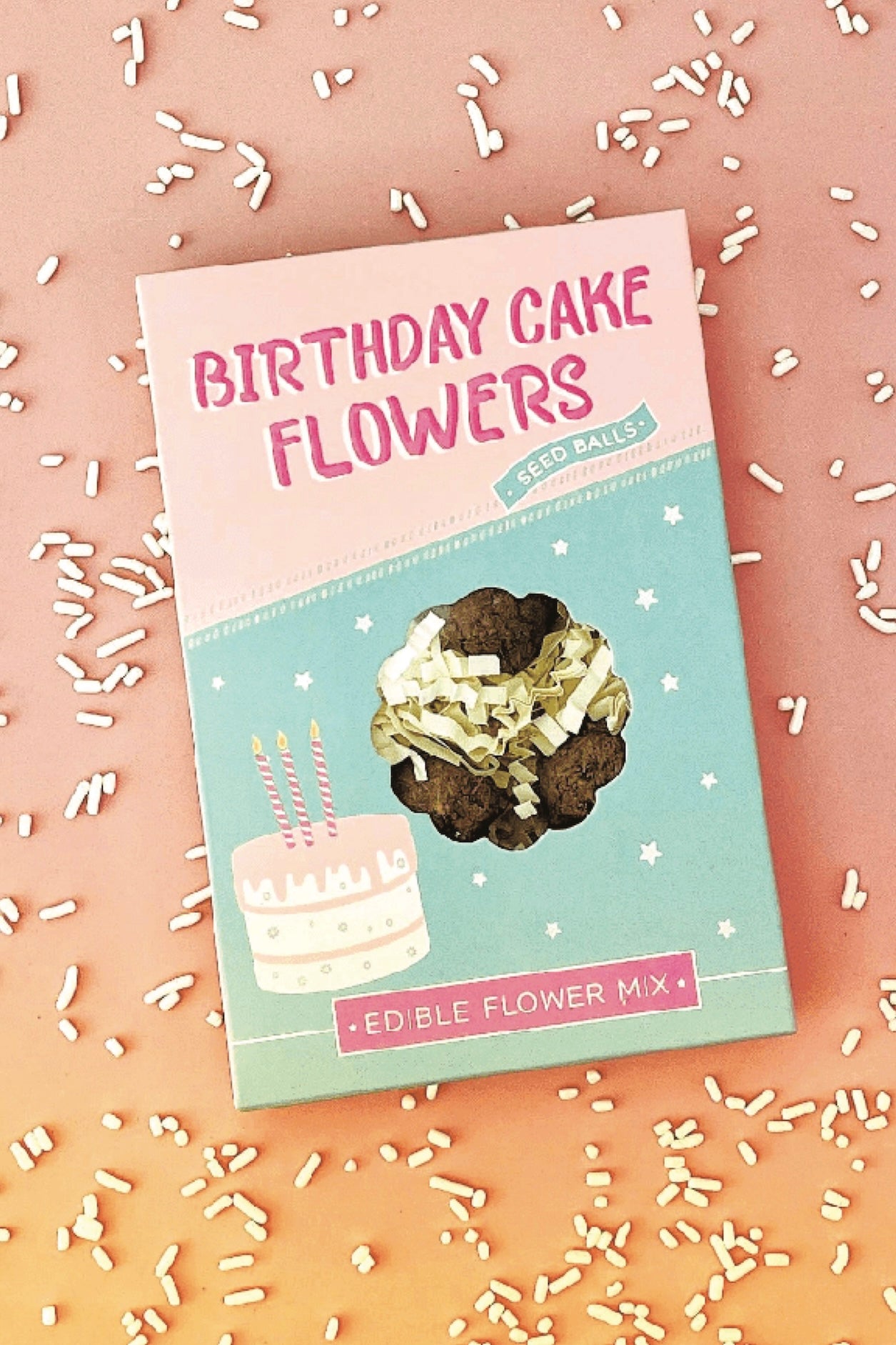 Birthday Cake Seed Ball Gift Box - Foxy’s