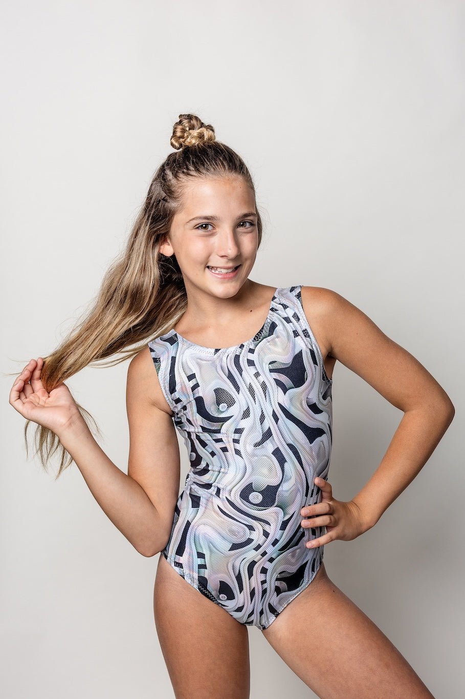 Disco Dance Mystique Leotard - Shimmer Gymnastics & Dance Leo by Foxy's - Foxy’s