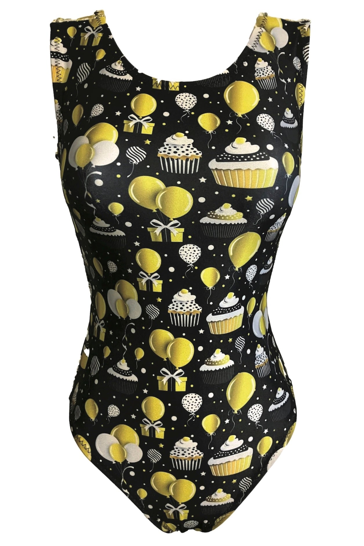 Birthday Celebration Gymnastics Leotard - Foxy's Girls Leotard for Parties! - Foxy’s
