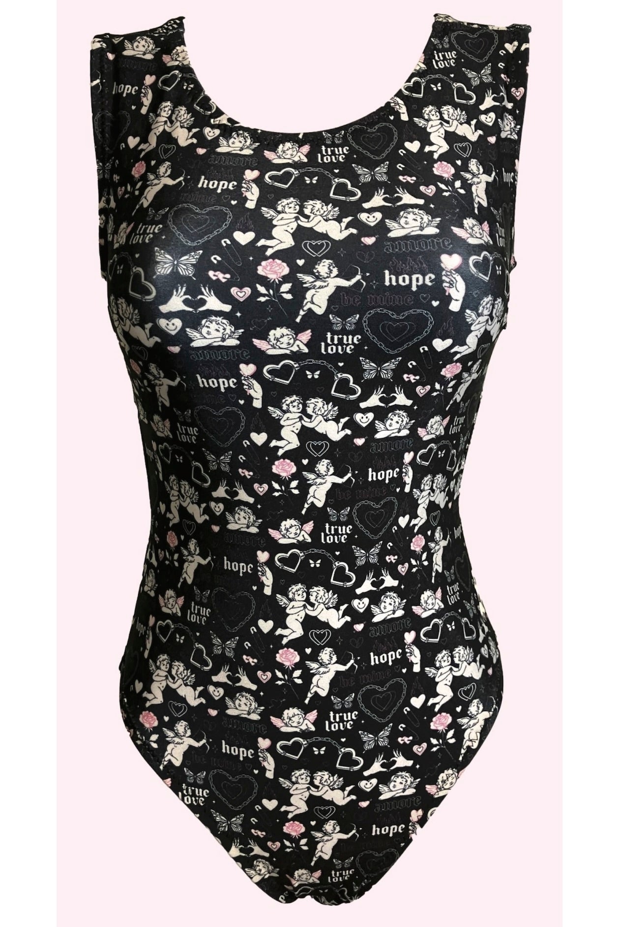 Love Struck Cupid Leotard - Foxy's Gymnastics & Dance Valentine's Day Leo - Foxy’s