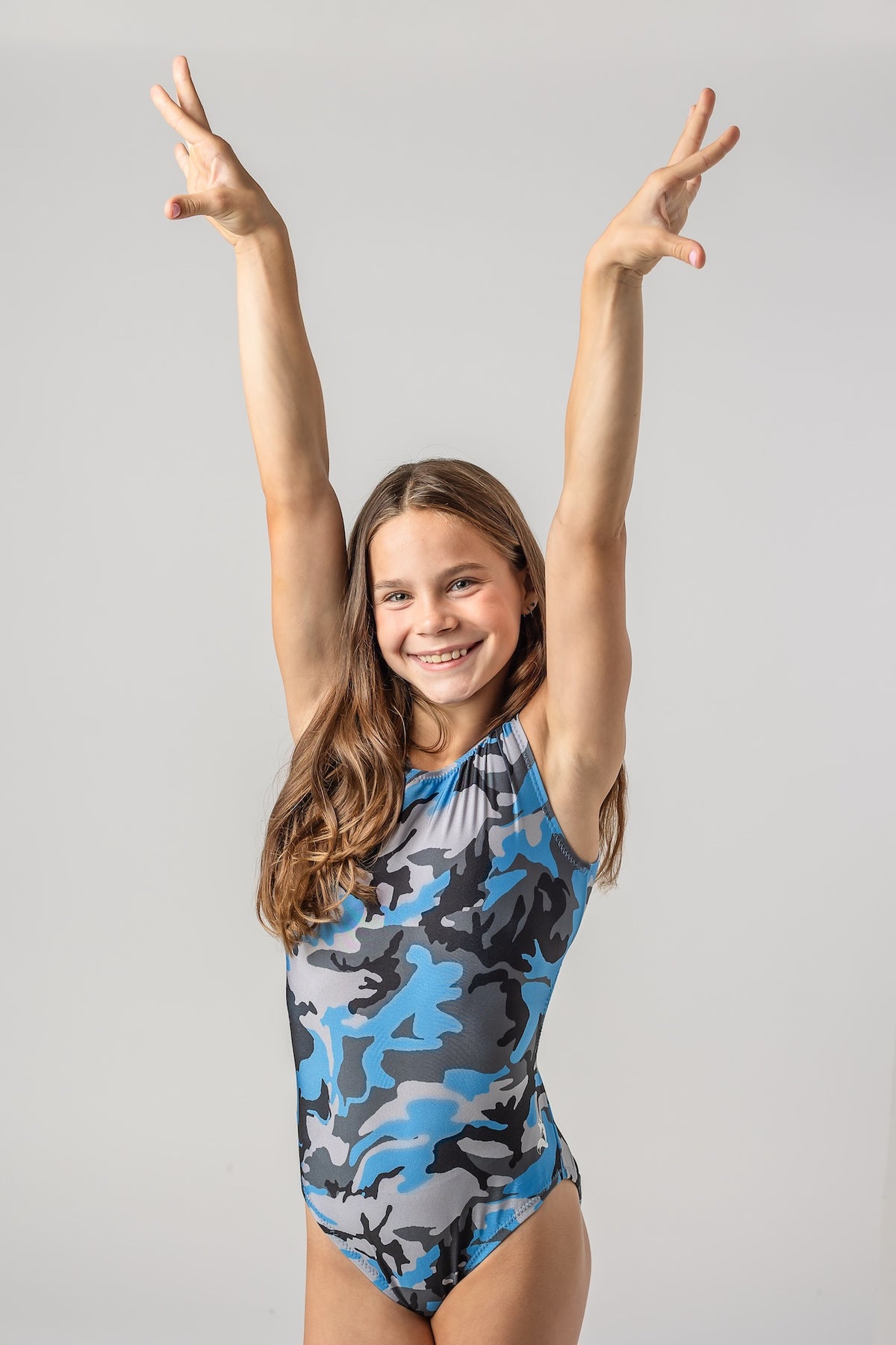 Spirit Camo Gymnastics Leotard - Foxy's Leotards - Nail Your Routine! - Foxy’s