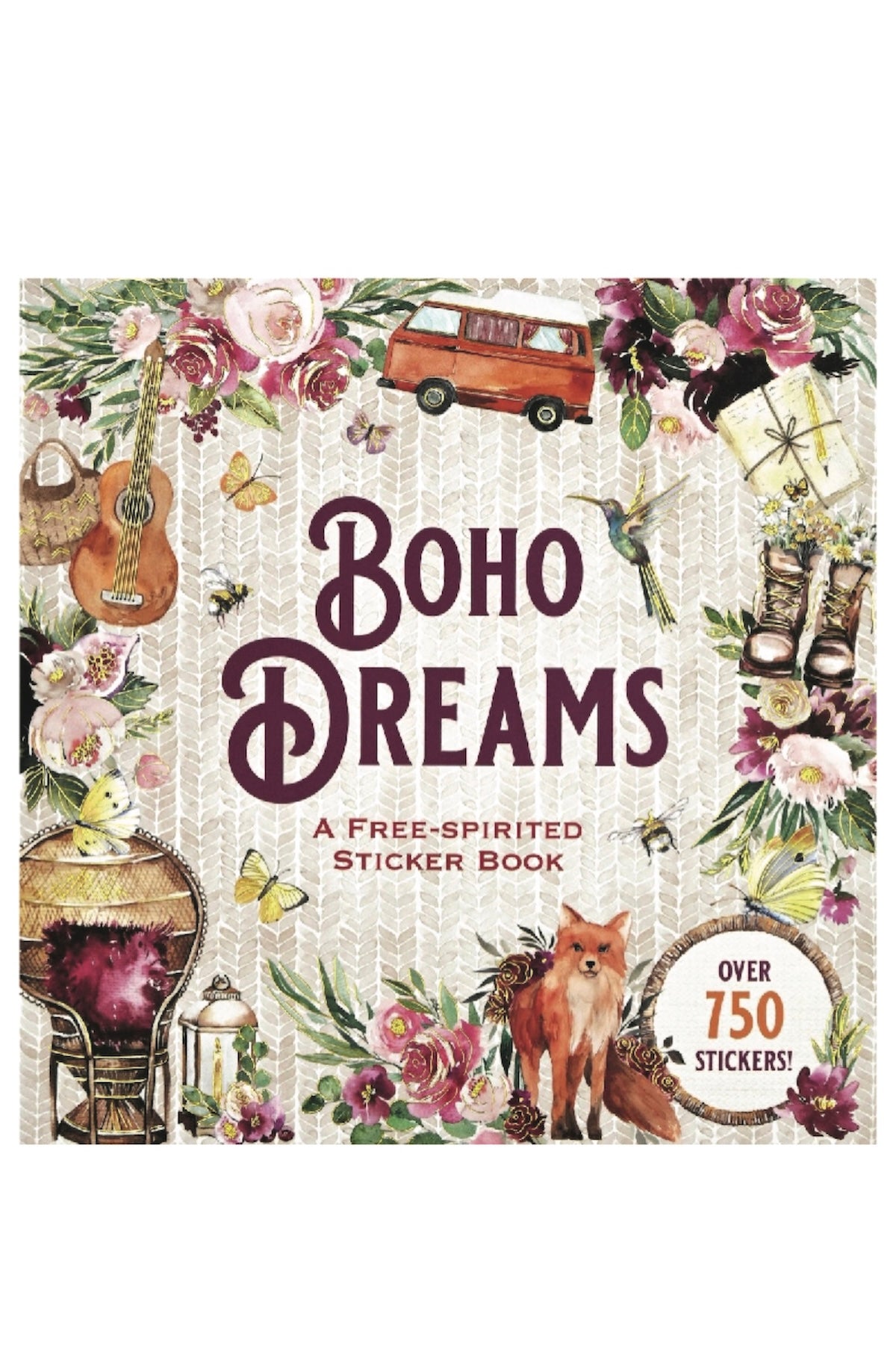 Boho Dreams Sticker Book - Foxy’s
