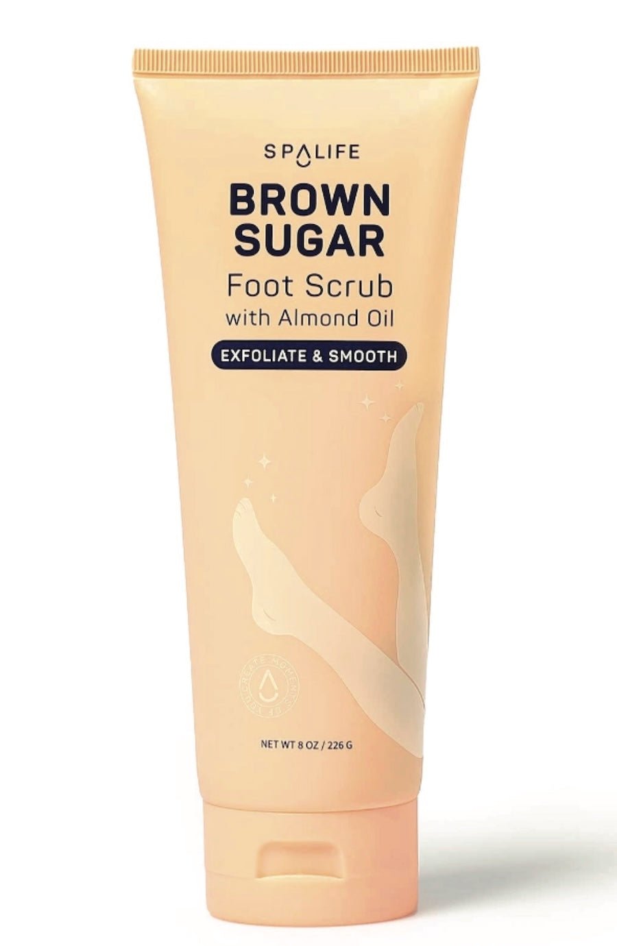 Brown Sugar Foot Scrub - Exfoliating, Moisturizing, & Smells Delicious! - Foxy’s