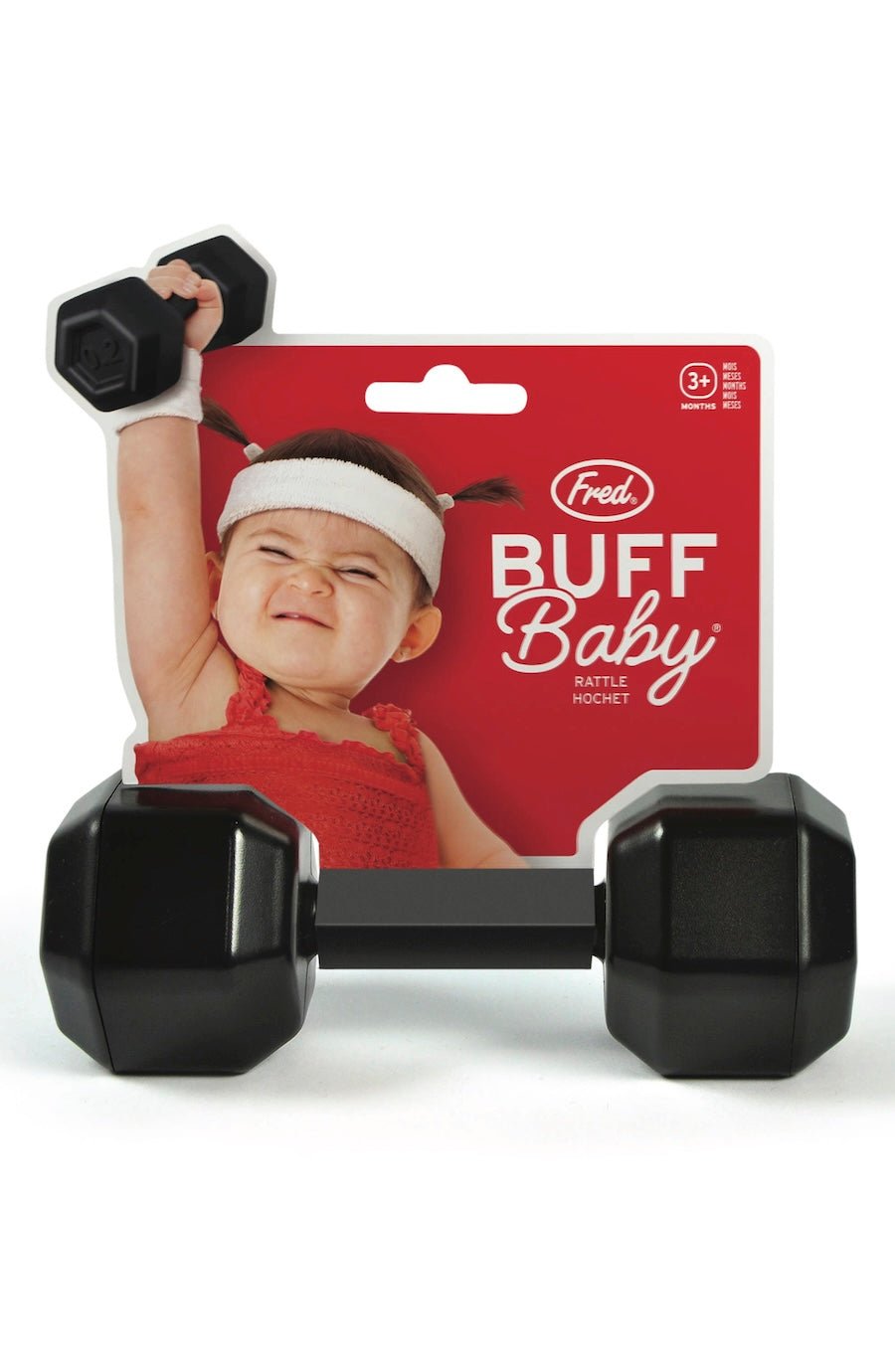 BUFF BABY - Dumbbell Rattle - Foxy’s