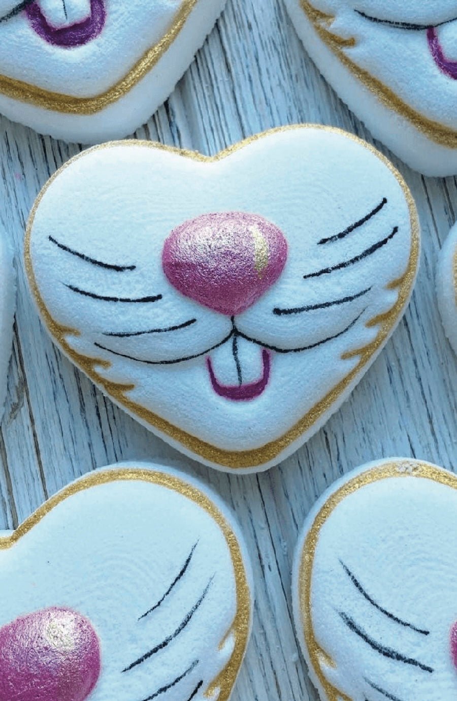 Bunny Love Easter Bath Bomb - Handmade, Cruelty - Free, Perfect Easter Basket Gift! - Foxy’s