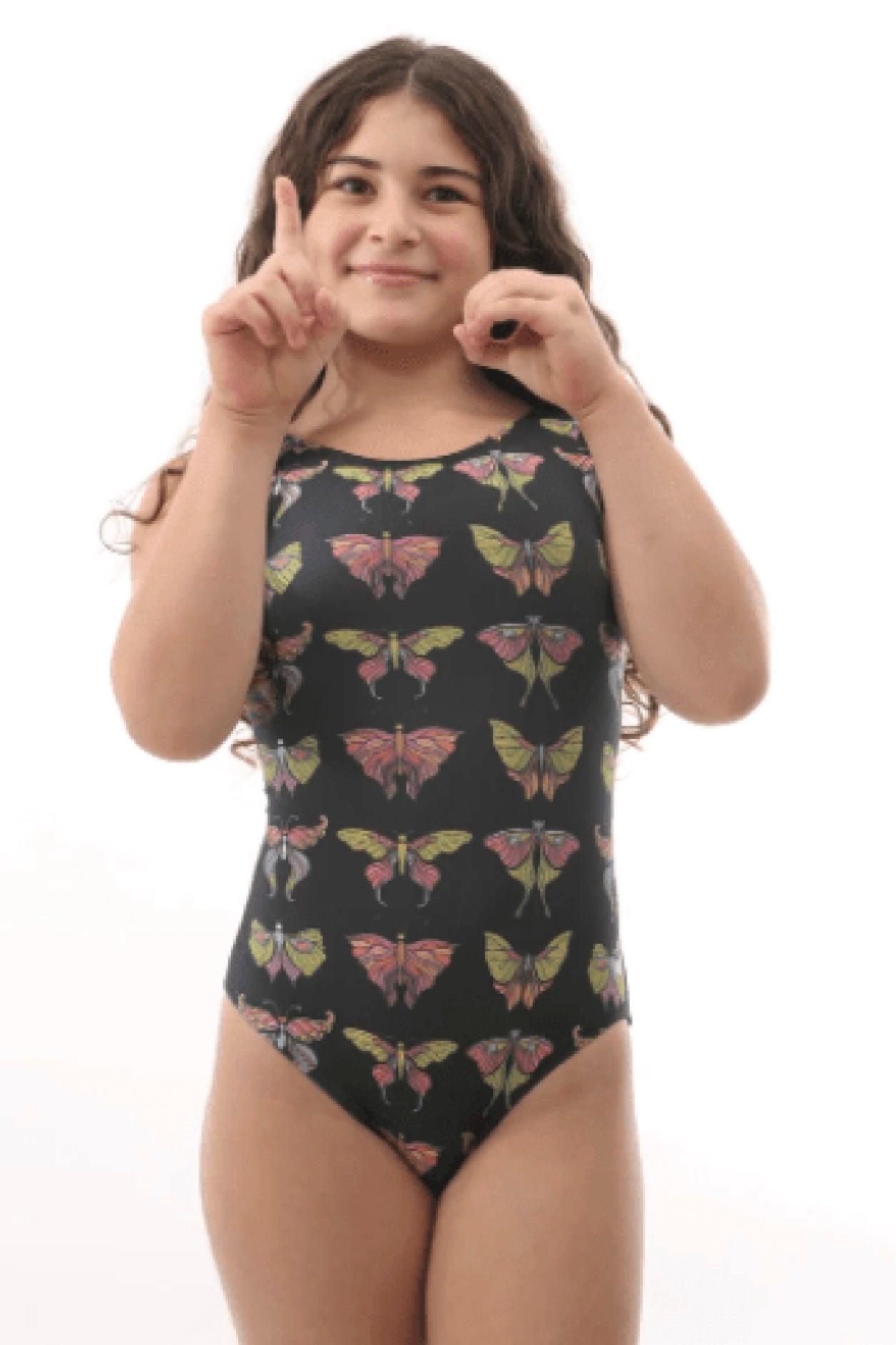 Butterfly Art Deco Gymnastics Leotard - Foxy's Leos - Made in USA! - Foxy’s
