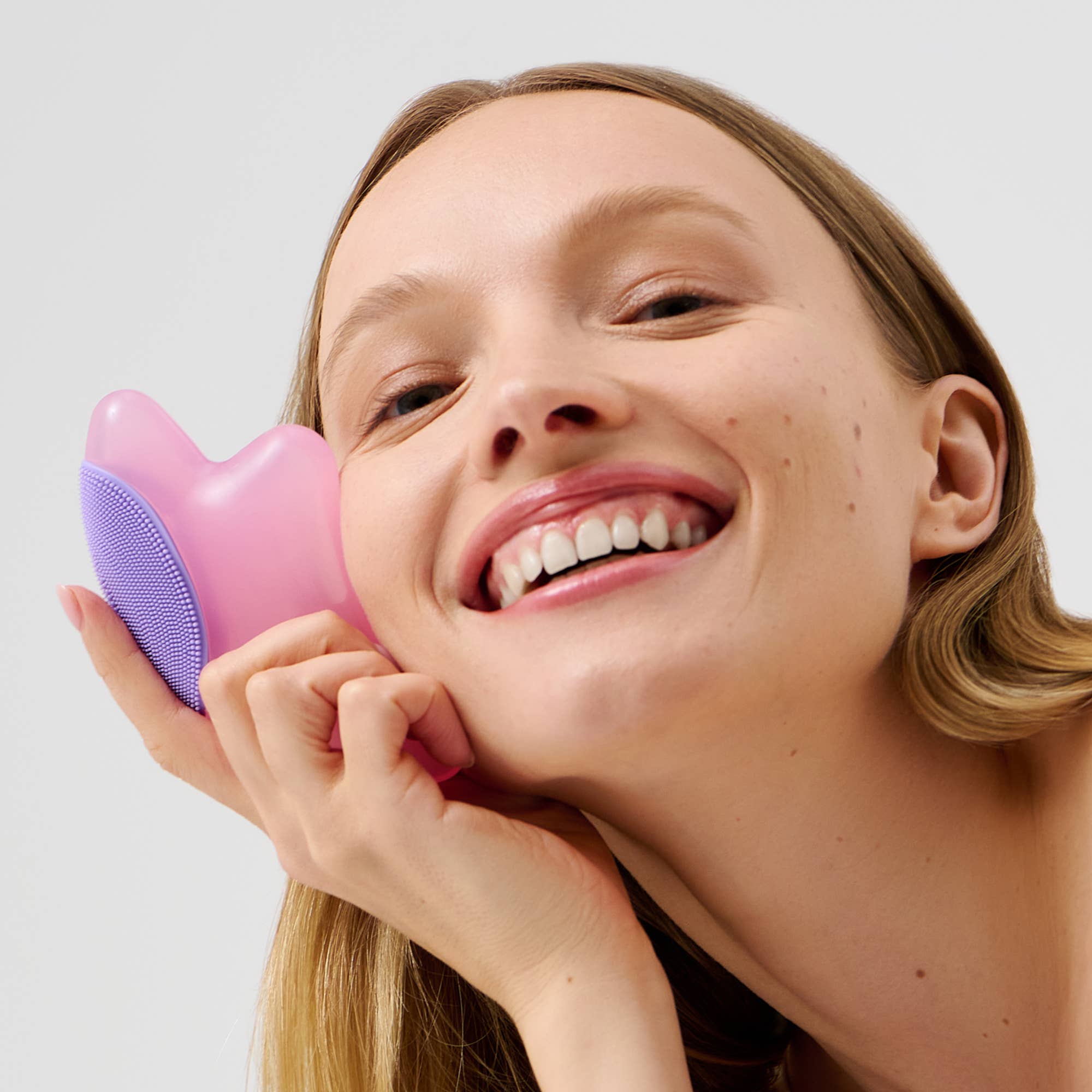 SCOOPS Beauty Gua Sha Facial Tool, Purple Doodles - Foxy’s