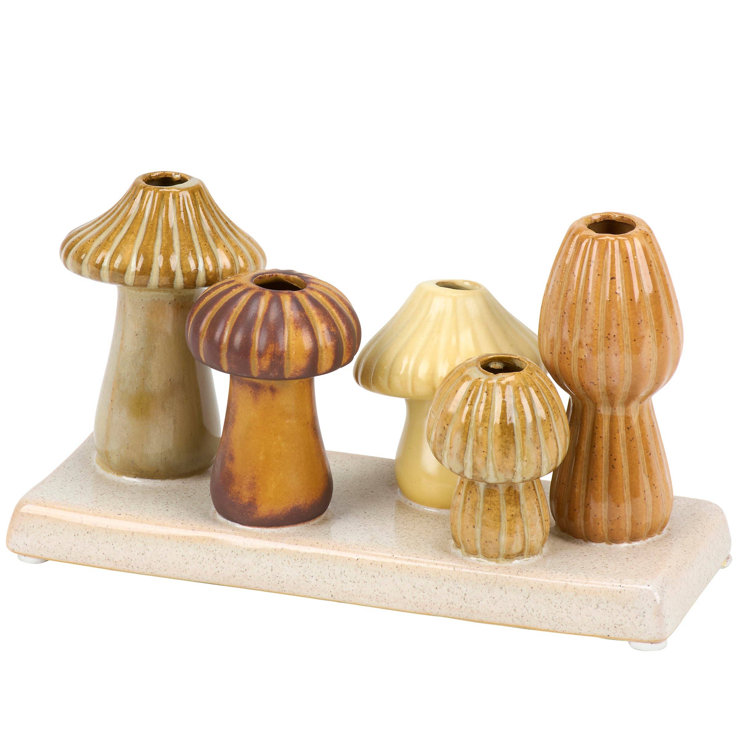 Mushroom Bud Vase