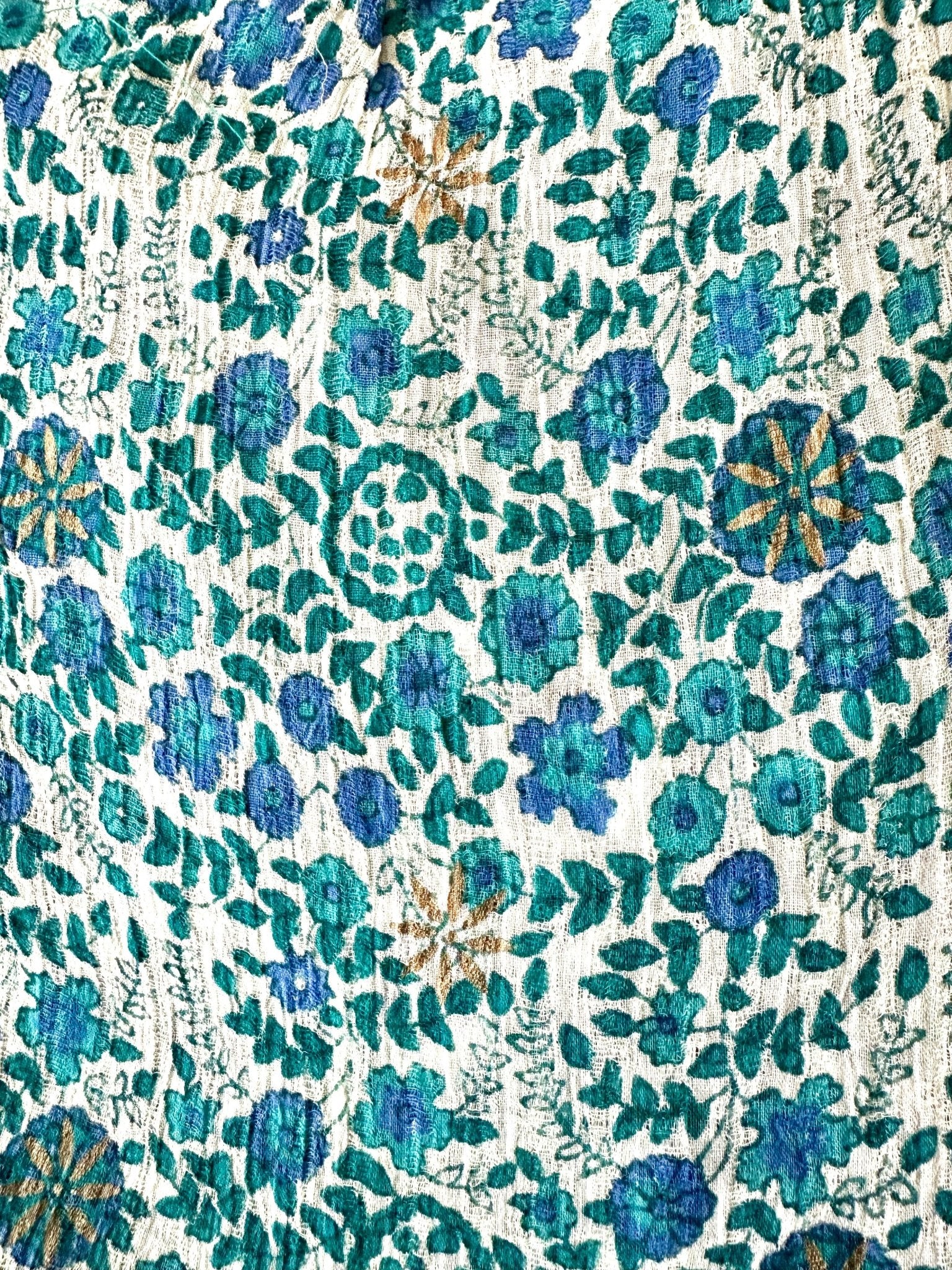 Penny Printed Crop Top Emerald - Foxy’s