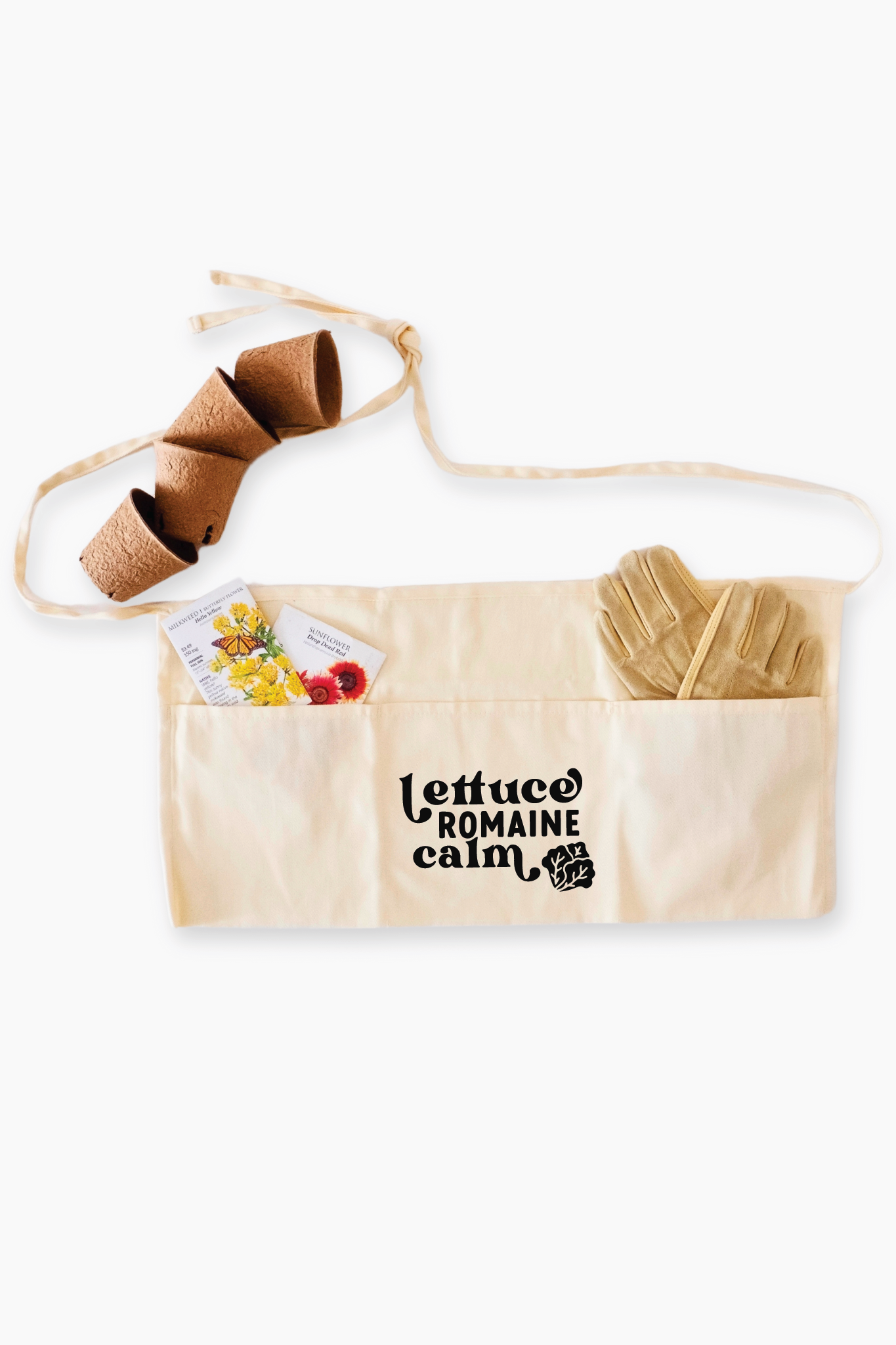 Lettuce Romaine Calm Garden Apron | Gardener Gift