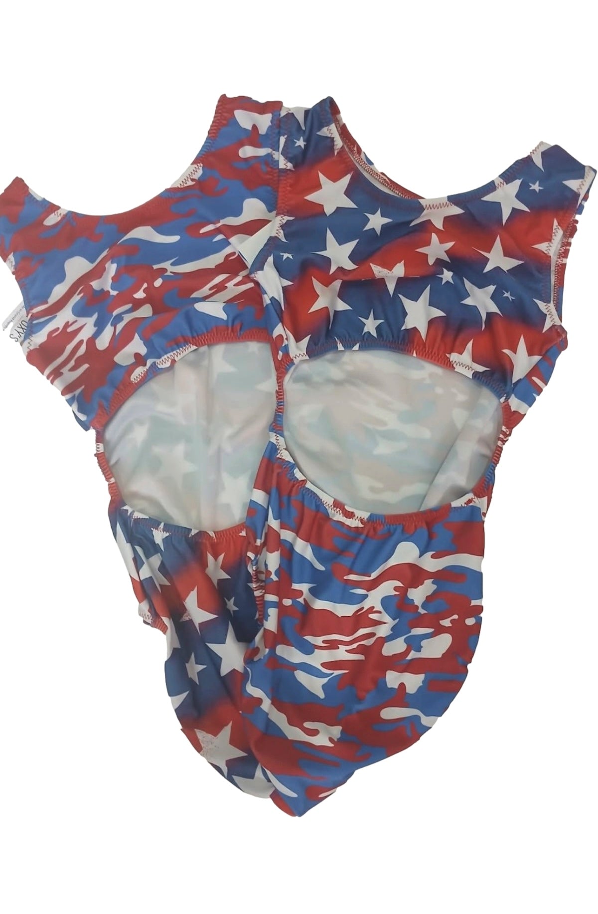 Camo Stars Patriotic Vice Versa Gymnastics Leotard (Which Will You Choose?) - Foxy’s