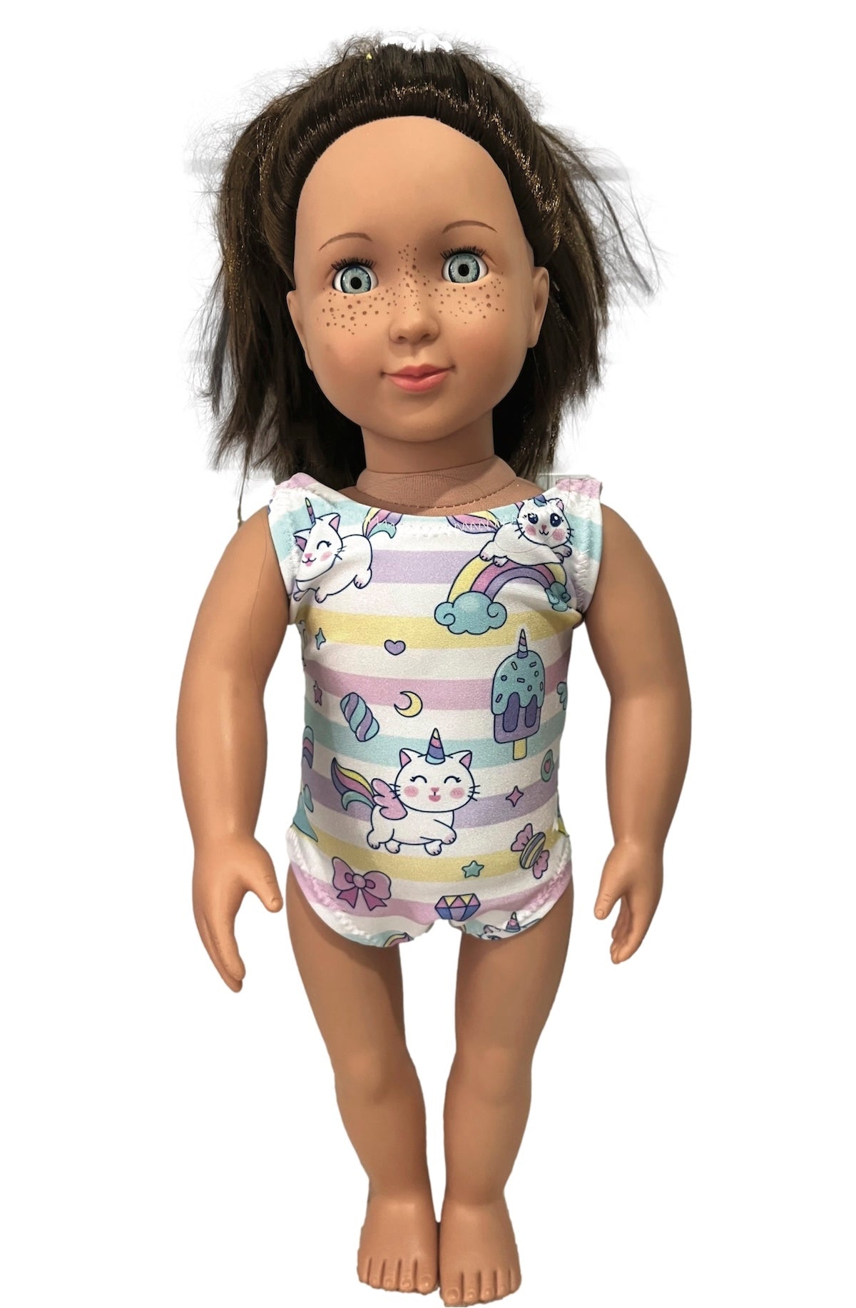 Cat Unicorn Girl Doll Leotard - Foxy’s