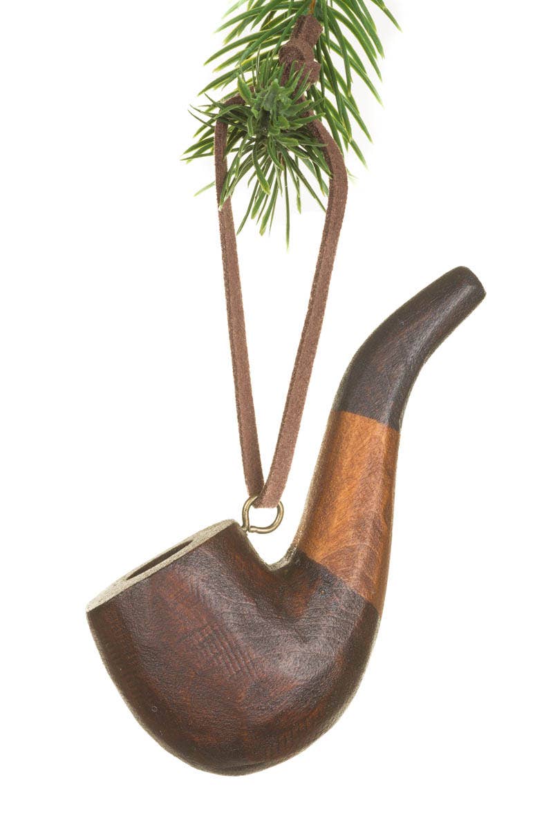 NEW - Brown Pipe Ornament - Foxy’s