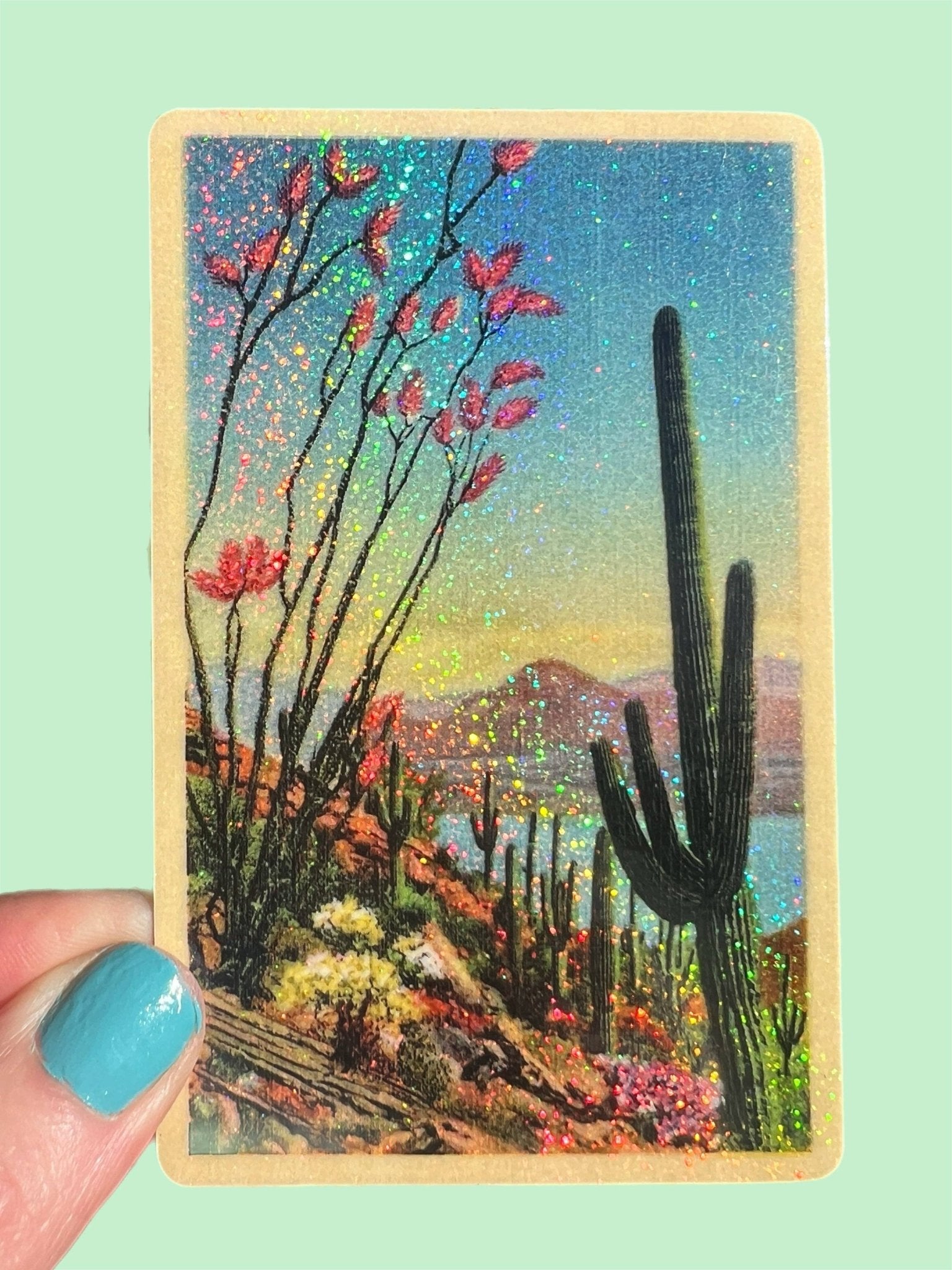Desert Plants STICKER 4 Inch - Foxy’s