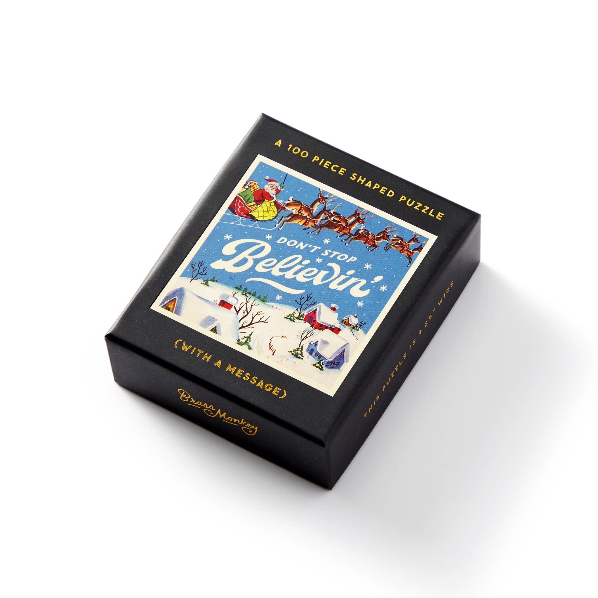 Brass Monkey Don't Stop Believin' 100 Piece Mini Puzzle - Foxy’s