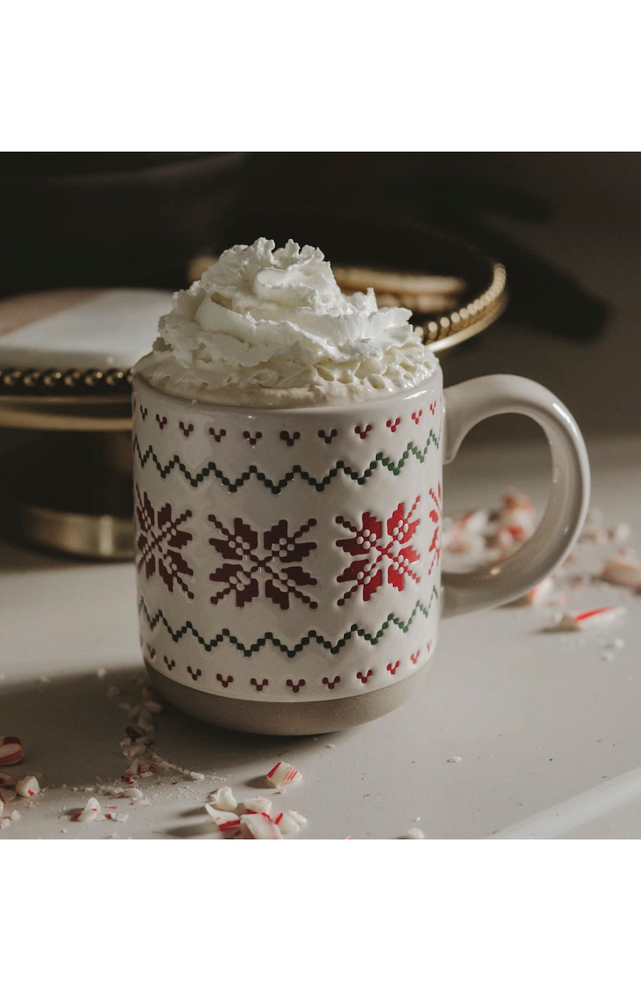 ceramic holiday coffee mug