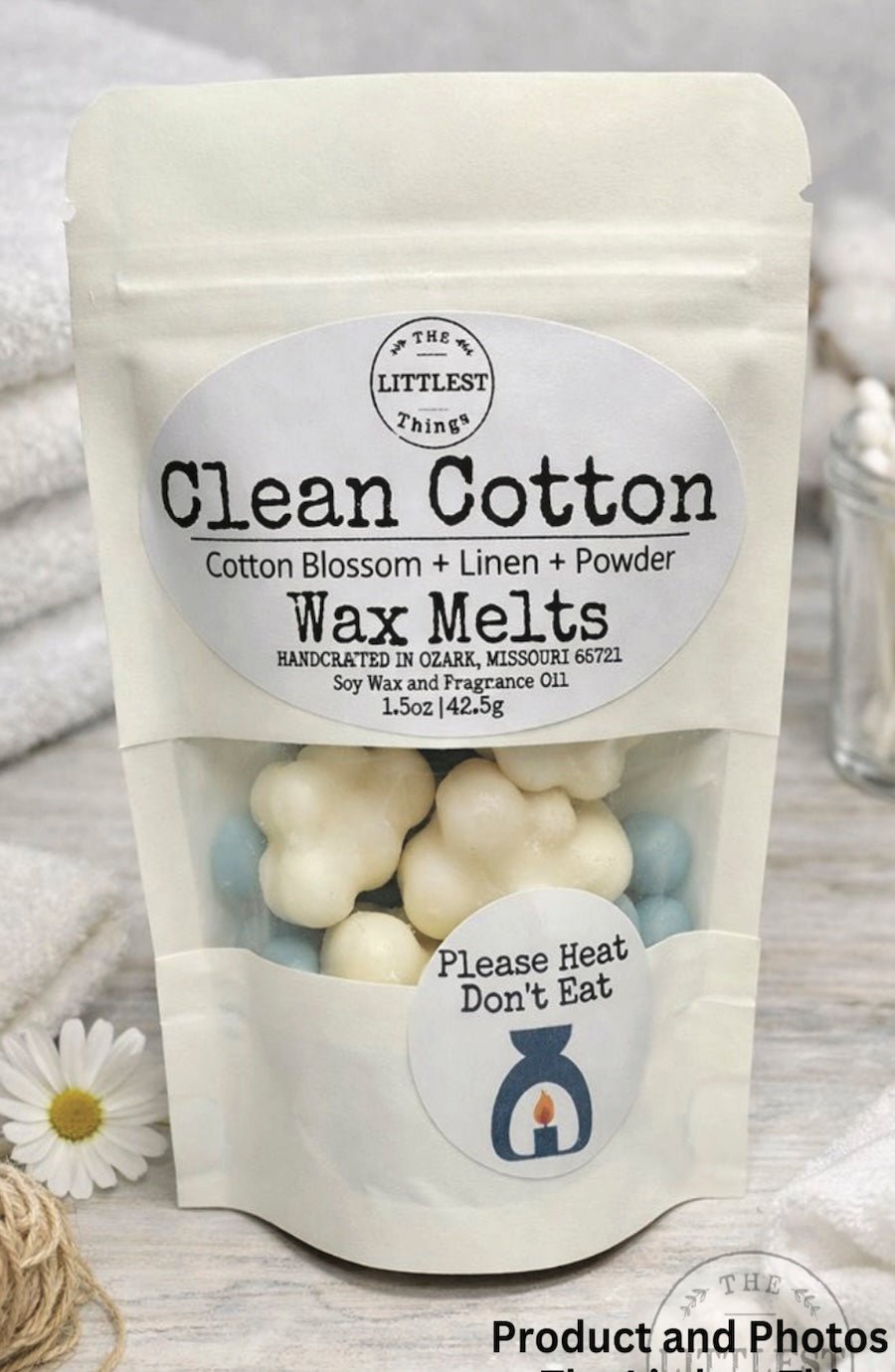 Clean Cotton Wax Melts - Foxy’s