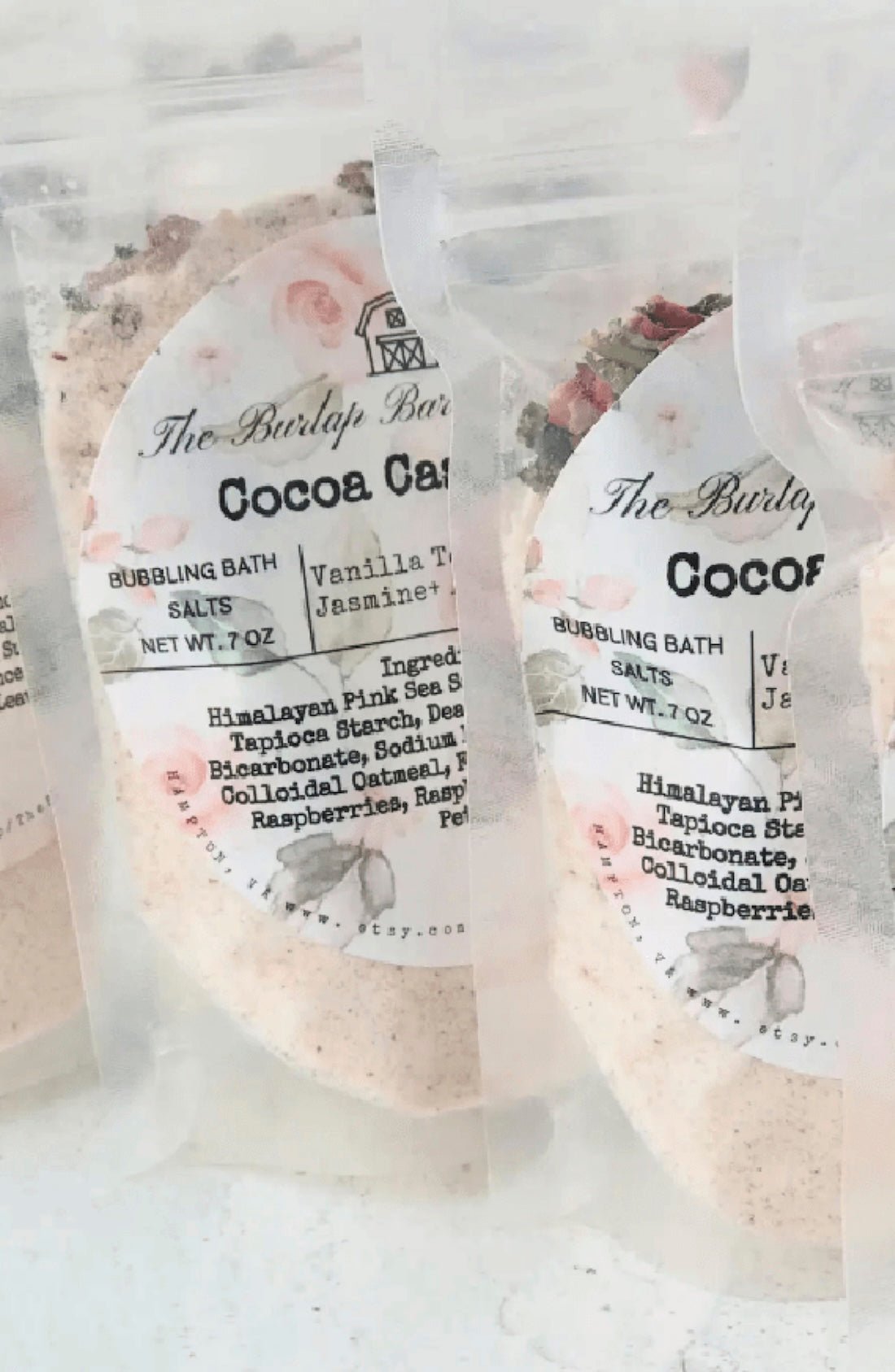 Cocoa Cashmere Bubbling Bath Salts - Foxy’s
