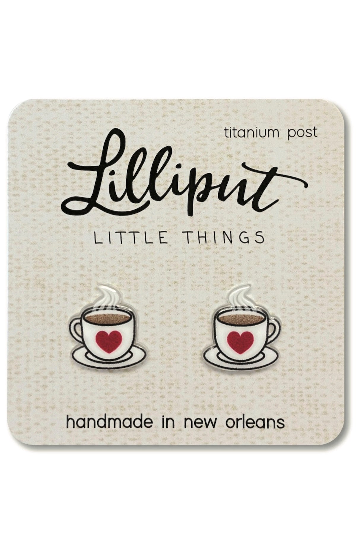 Coffee Cup Earrings - Foxy’s