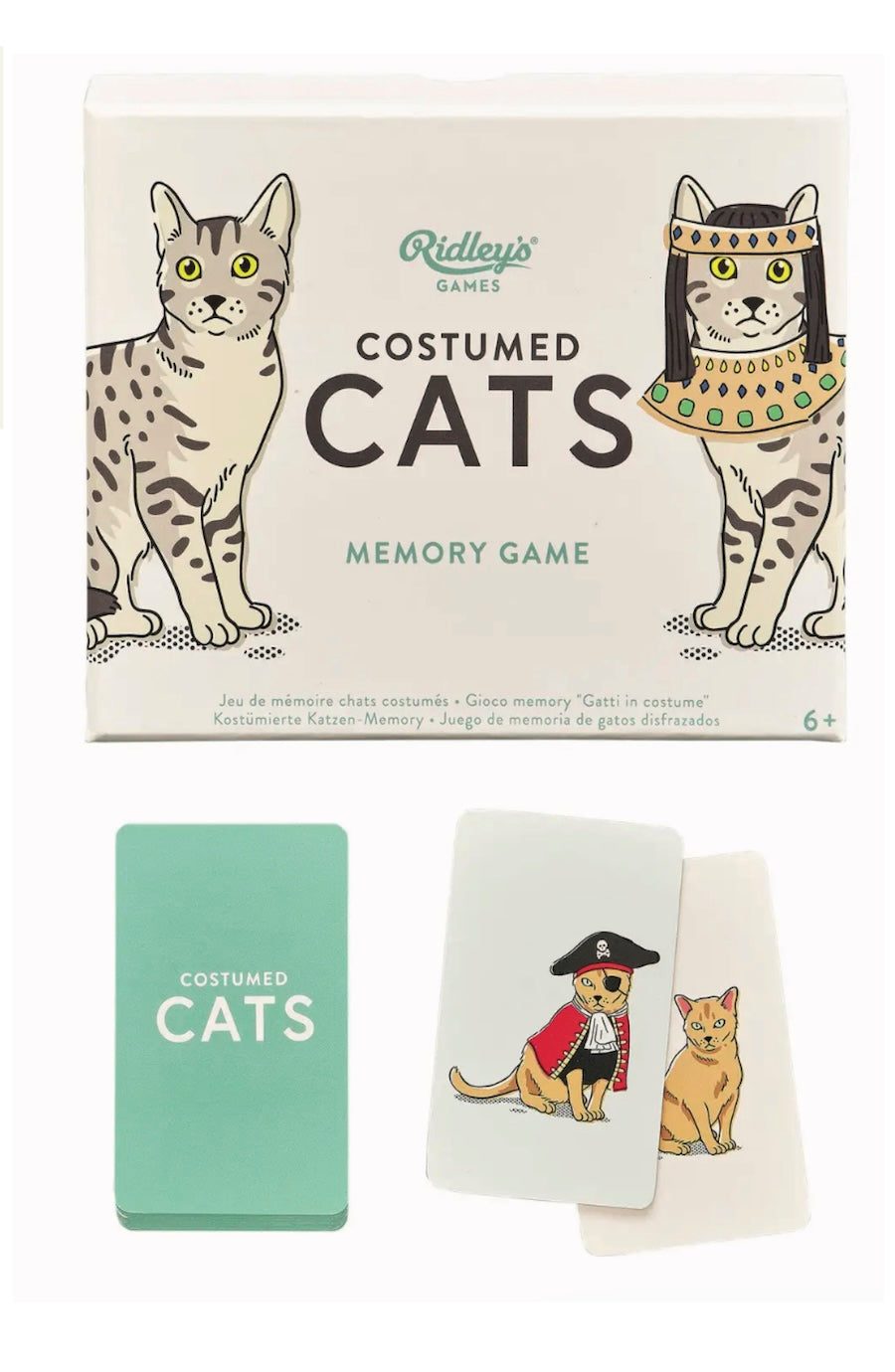 Costume Cates memory card game