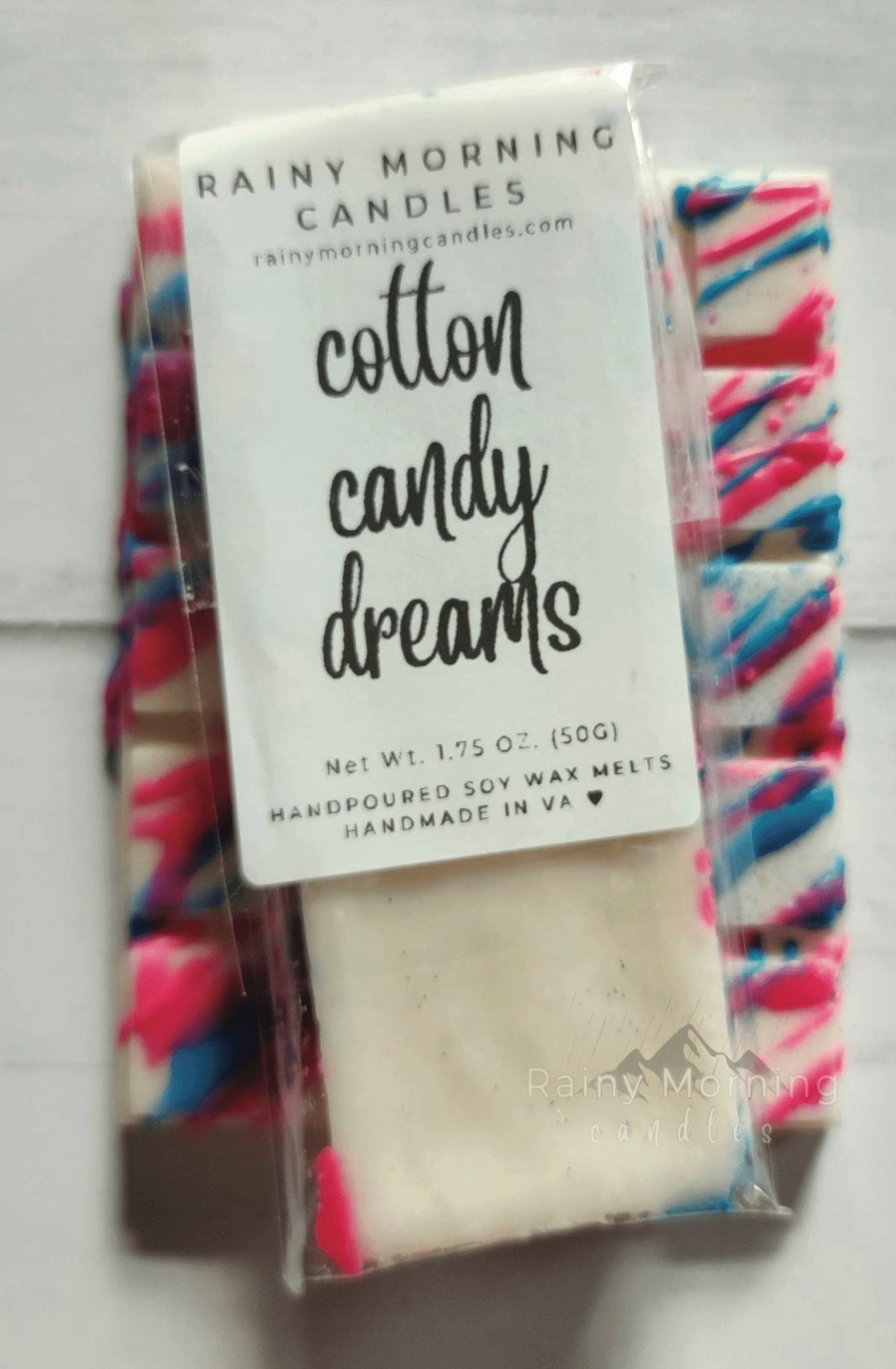 Cotton Candy Dreams Snap Bar Wax Melts - Foxy’s