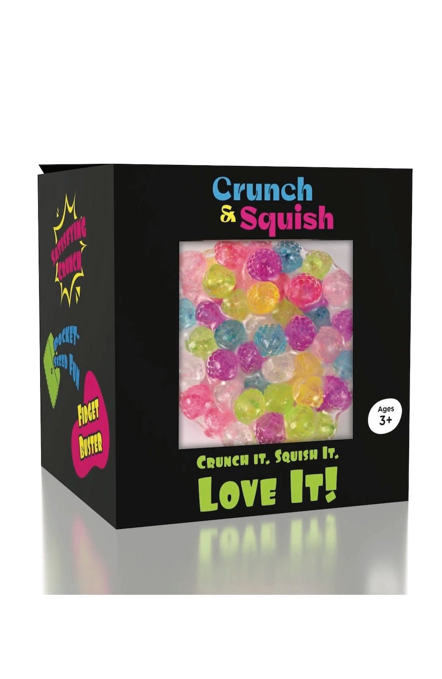 Crunch & Squish Candy Series Crunchy Squishy Stress Ball Fidget Toy - Foxy’s