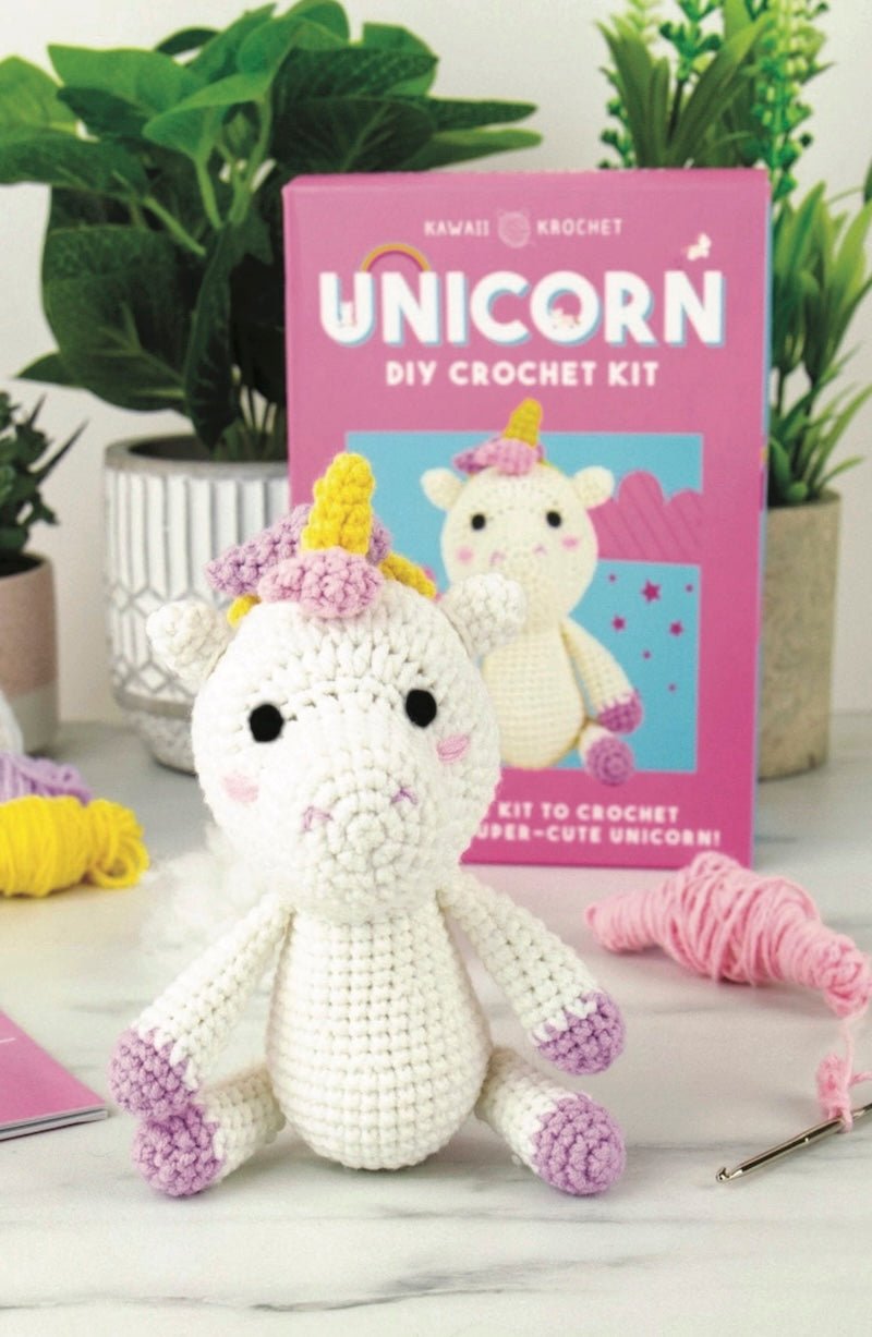 Cute Unicorn DIY Kawaii Crochet Kit - Foxy’s