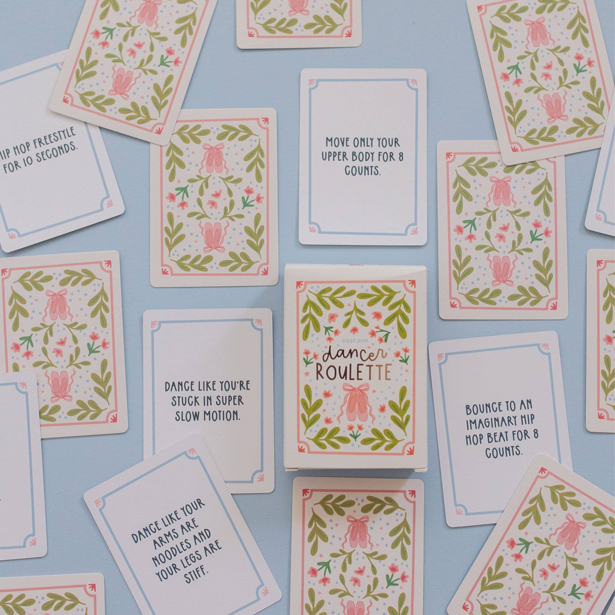 Dancer Roulette - Draw-And-Do Activity Card Game