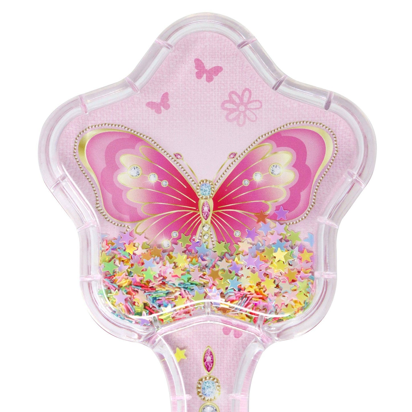 Enchanted Mermaid & Dazzling Butterfly Hair Brush