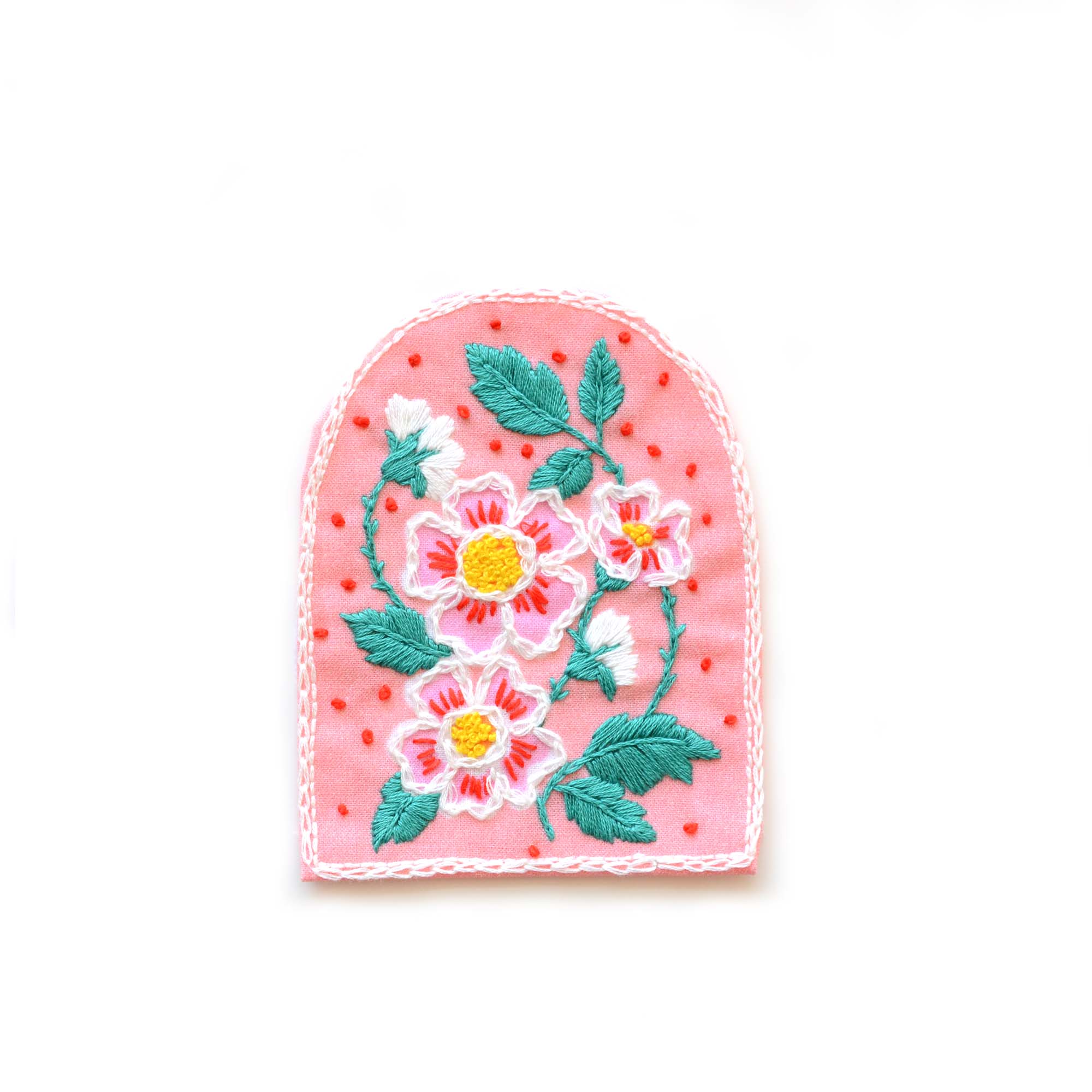 DIY Kit: Roses Embroidery Patch Kit - Foxy’s
