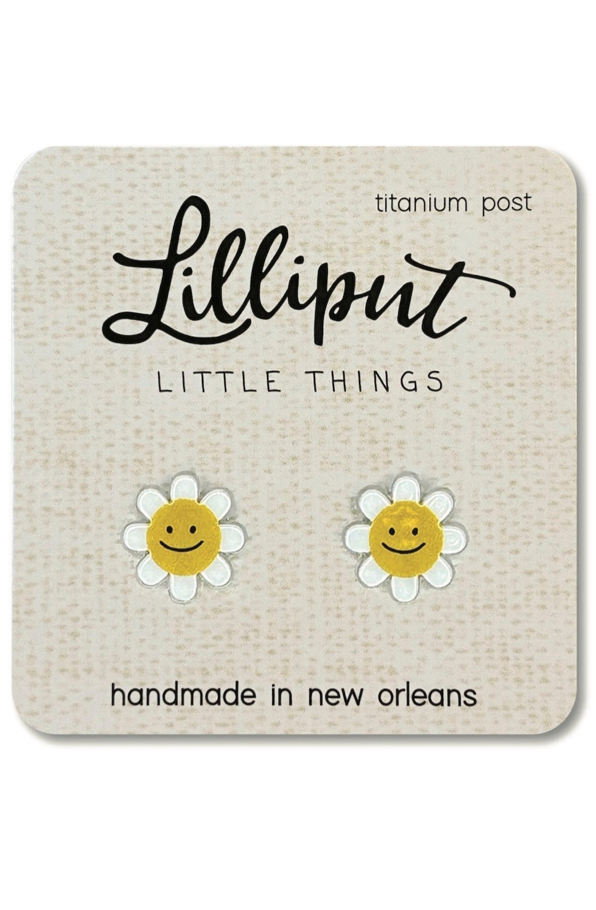 Happy Daisy Earrings // Smiling Daisy Earrings - Foxy’s