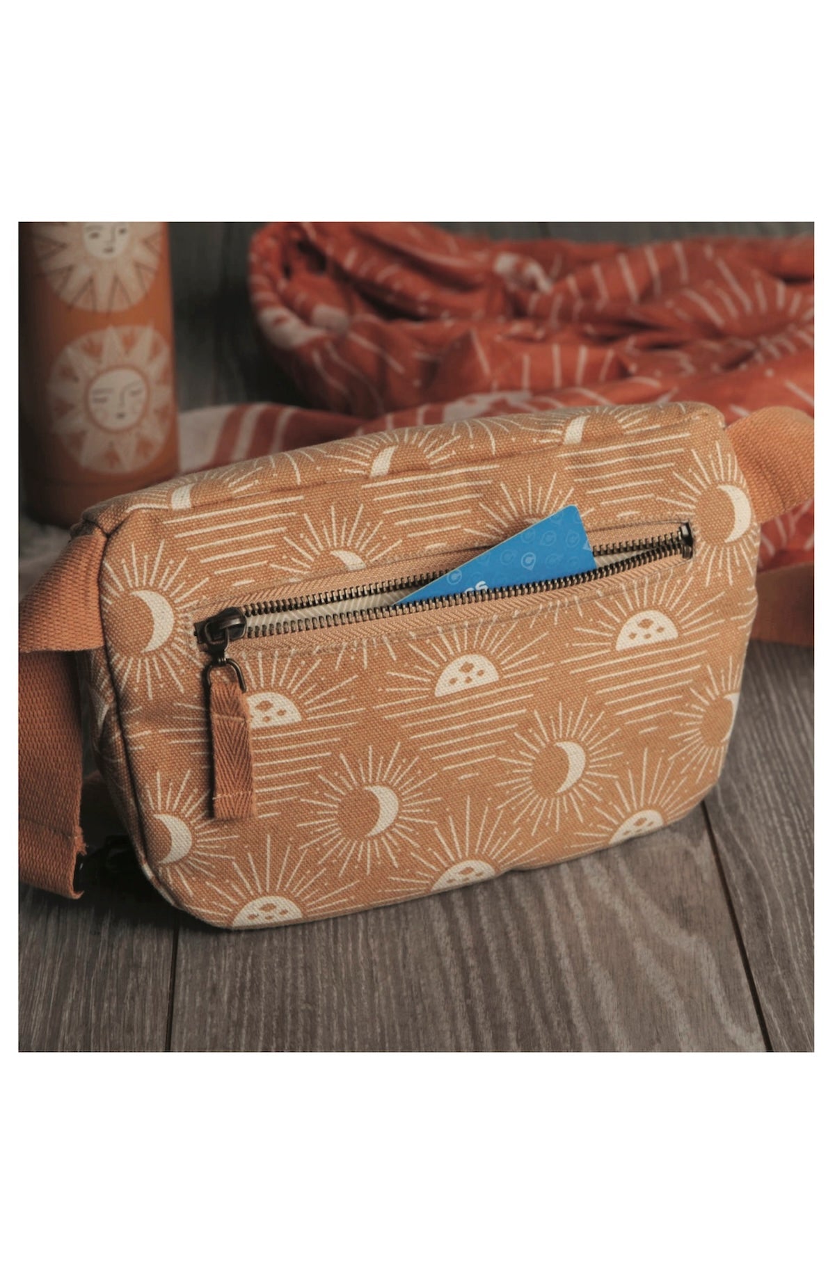 Danica Studio Soleil Cotton Canvas Hip Bag Adjustable Strap - Foxy’s