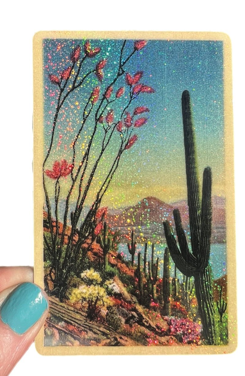 Desert Plants STICKER 4 Inch - Foxy’s