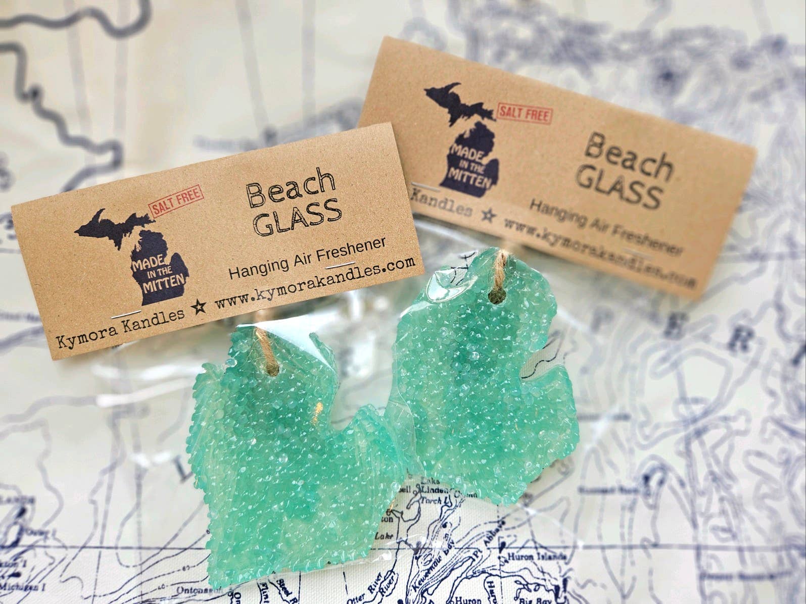 Hanging Air Freshener - Beach Glass - Foxy’s