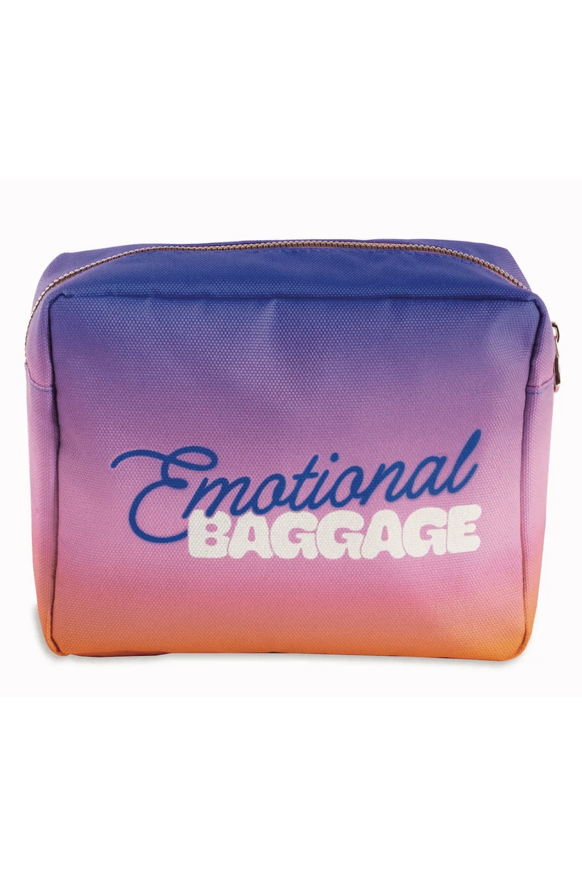 Emotional Baggage Getaway Cosmetic Bag - Ban.do Nylon Makeup Bag, Travel Organizer - Foxy’s