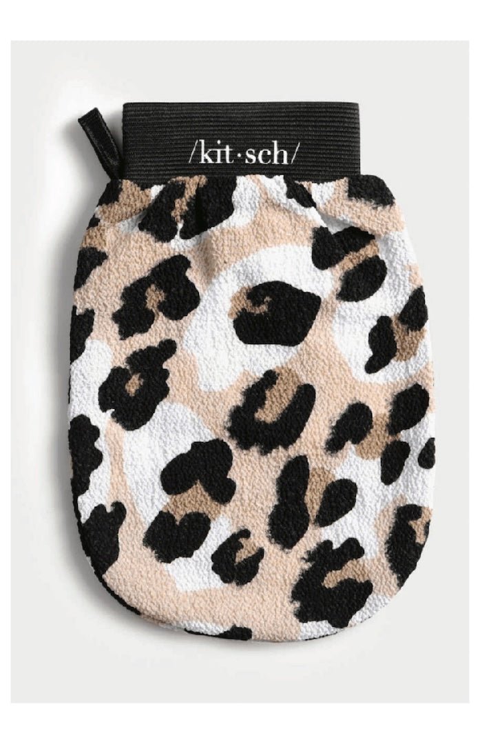 Eco - Friendly Exfoliating Glove - Leopard - Foxy’s