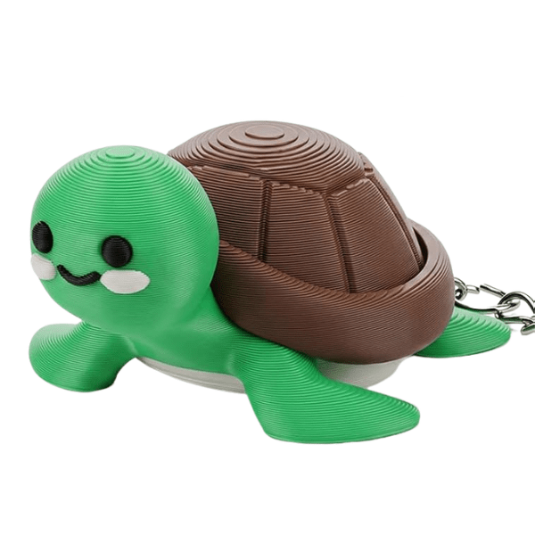 Turtle Fidget Clicker Keychains - Foxy’s