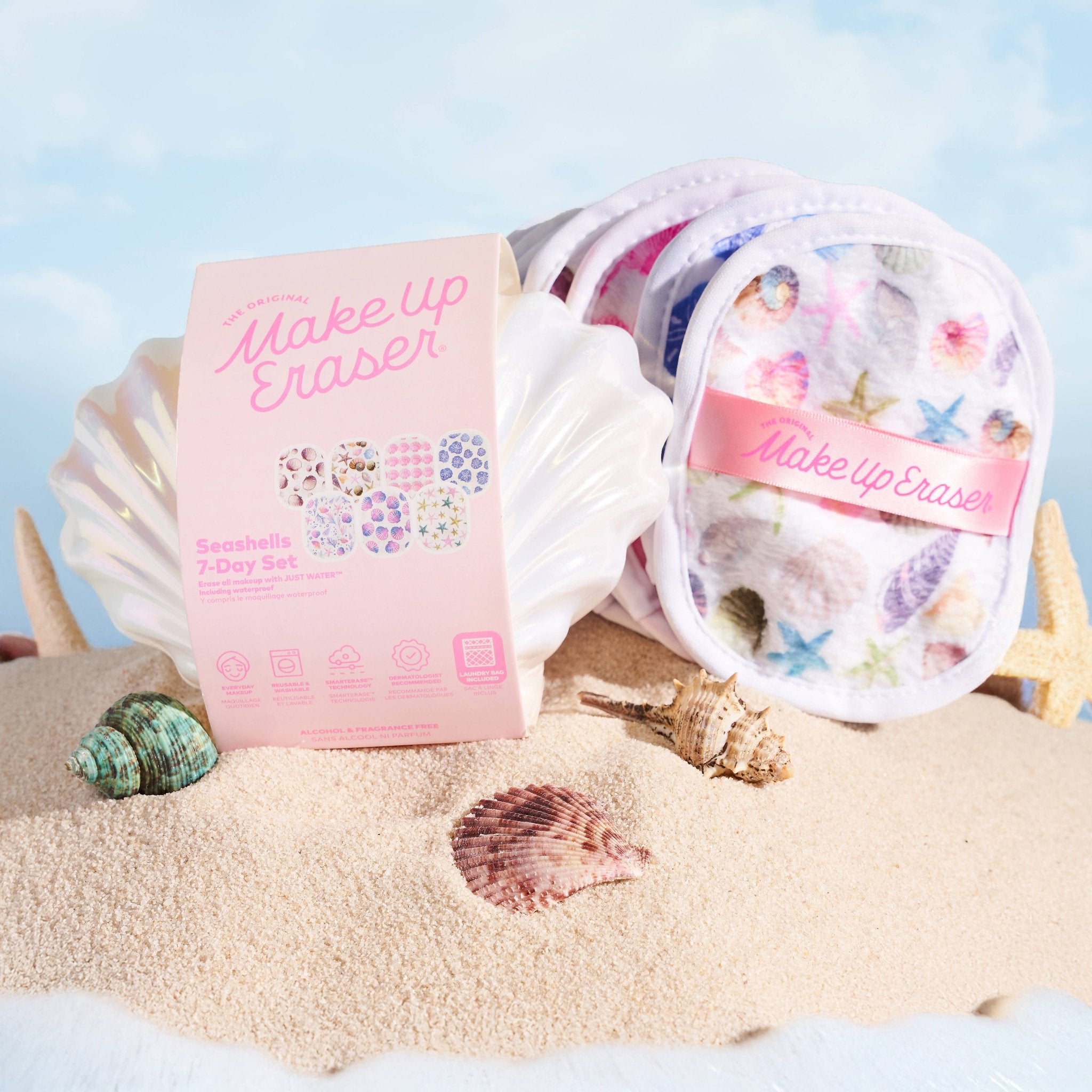 Seashells 7-Day Set & Seashell Case | Mermaid Beach Glam - Foxy’s