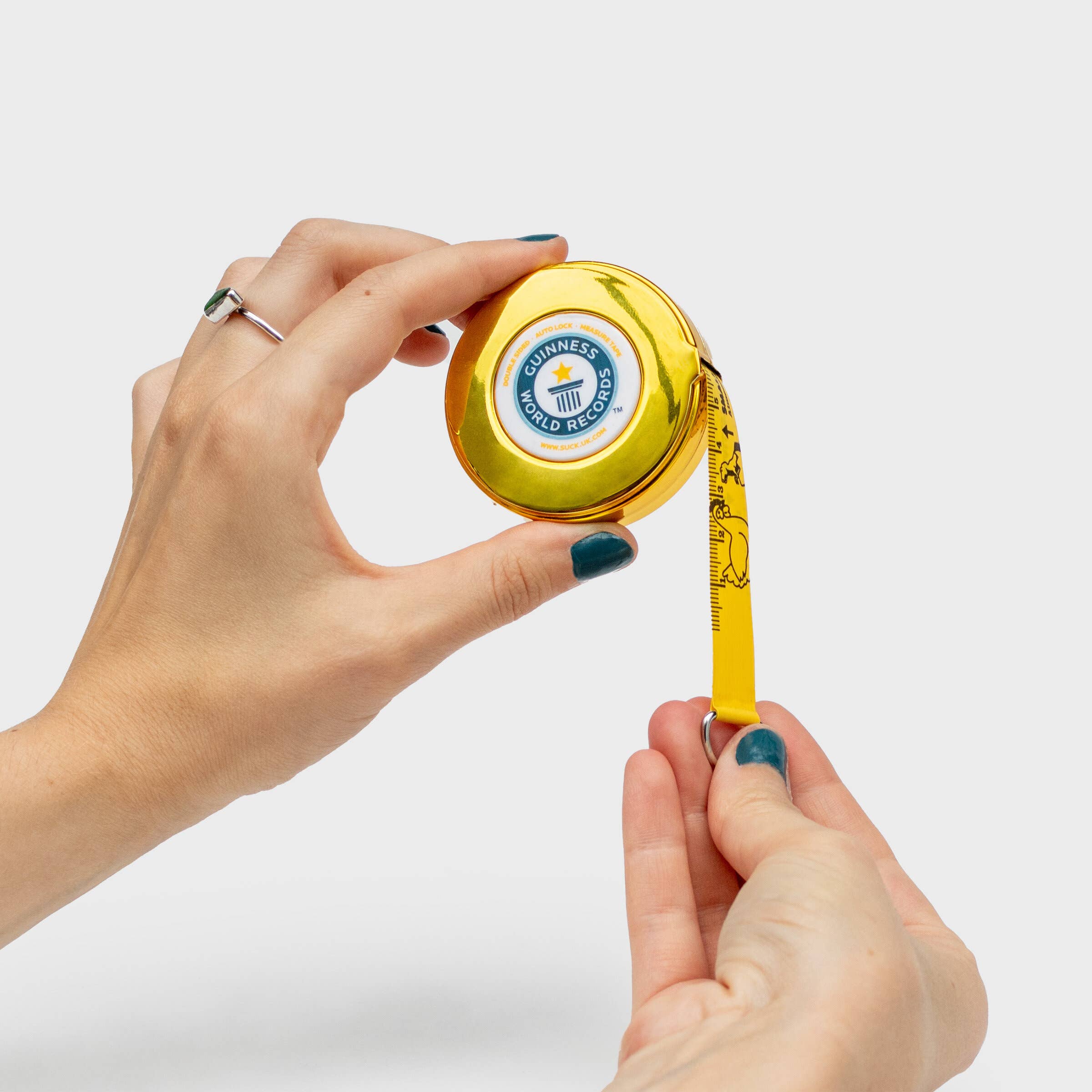World Records Tape Measure - 10ft Guinness record facts - Foxy’s
