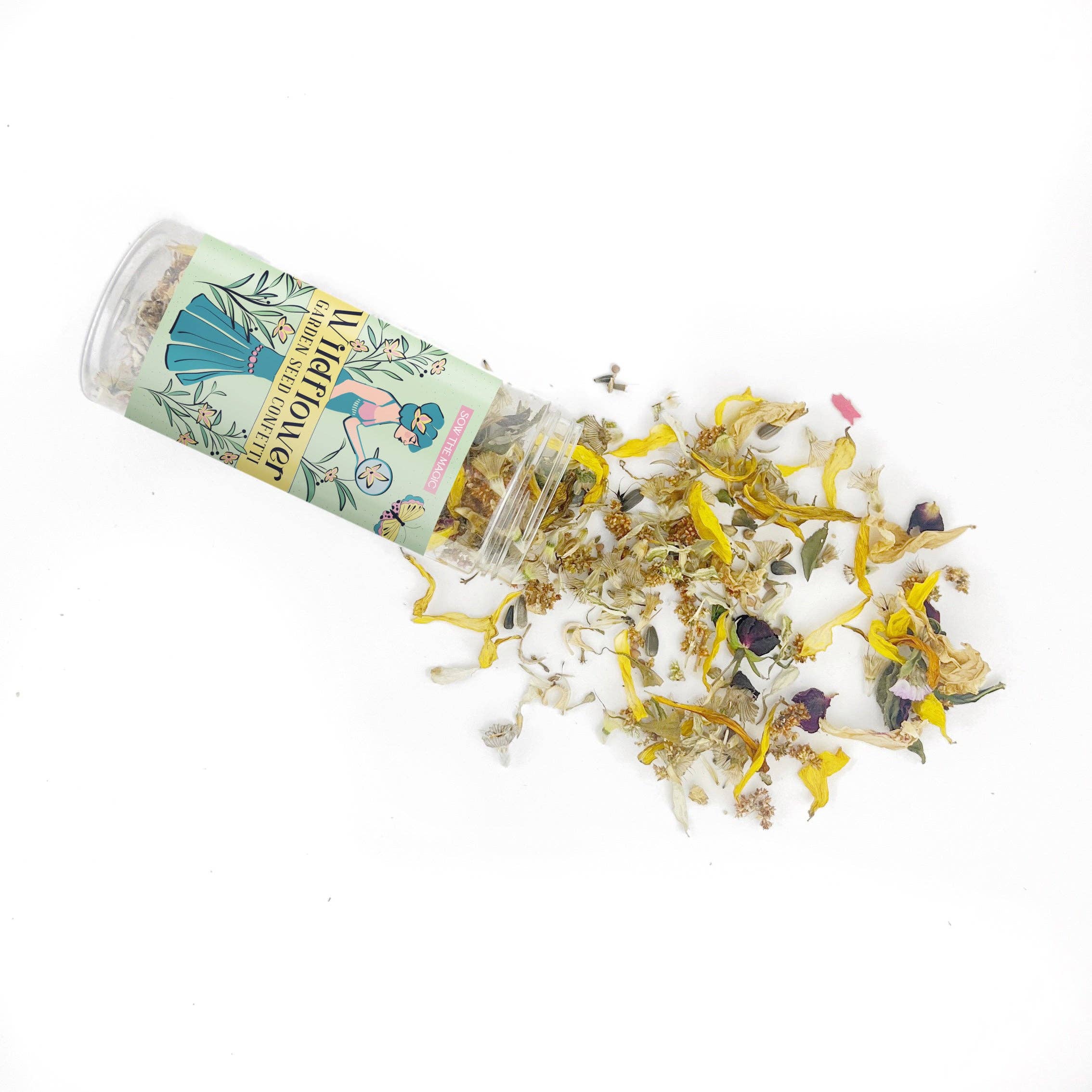 Wildflower Garden Confetti Sprinkles - Blooming Celebrations - Foxy’s