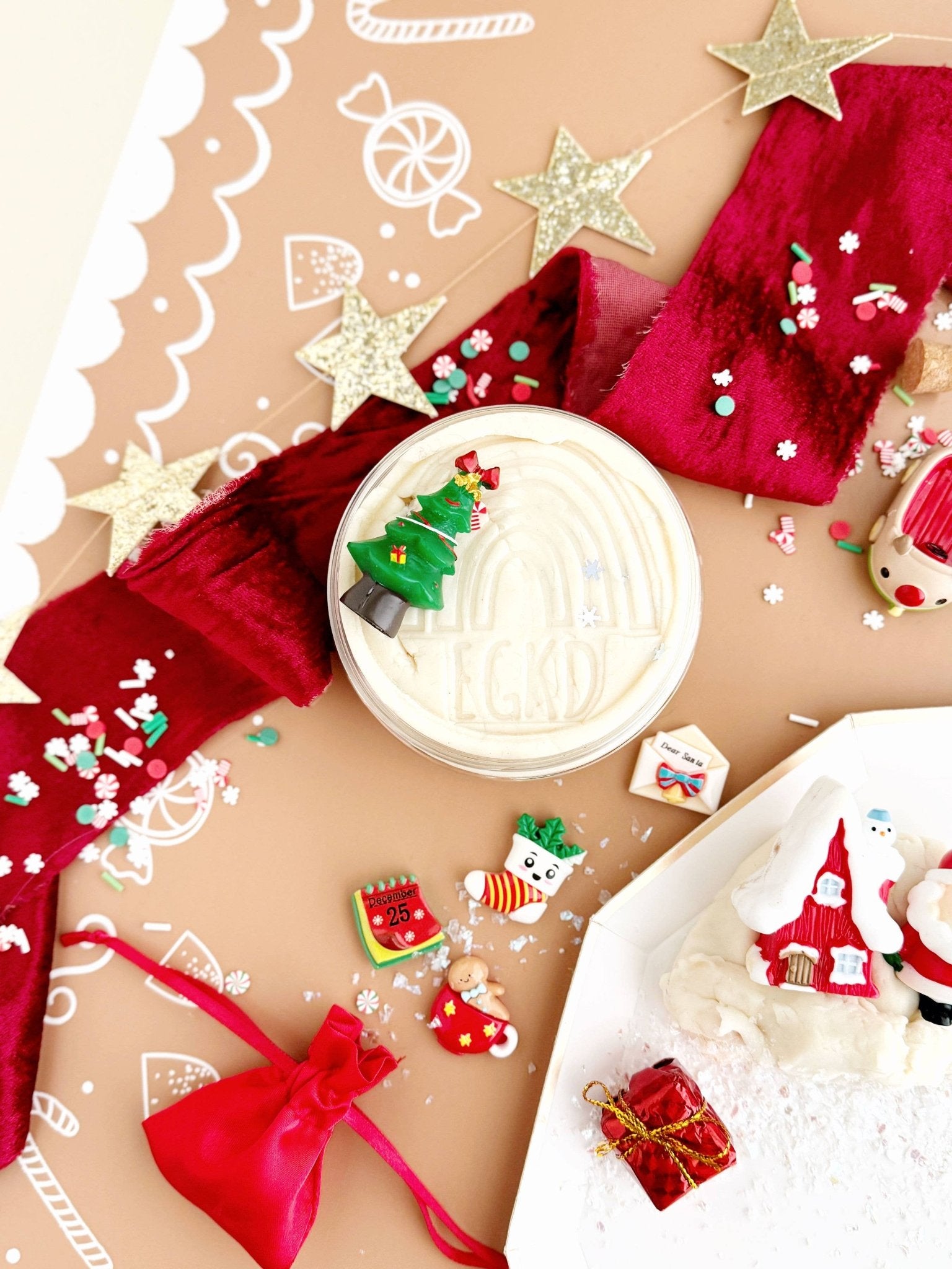 Santa's Cottage KidDough Play Kit - Foxy’s