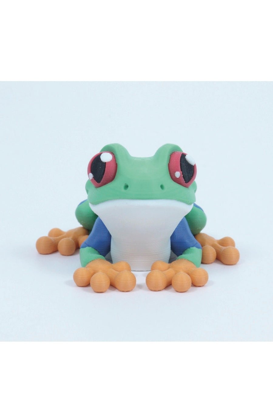Fidget Friends Tree Frog – 3D Printed Toy - Foxy’s