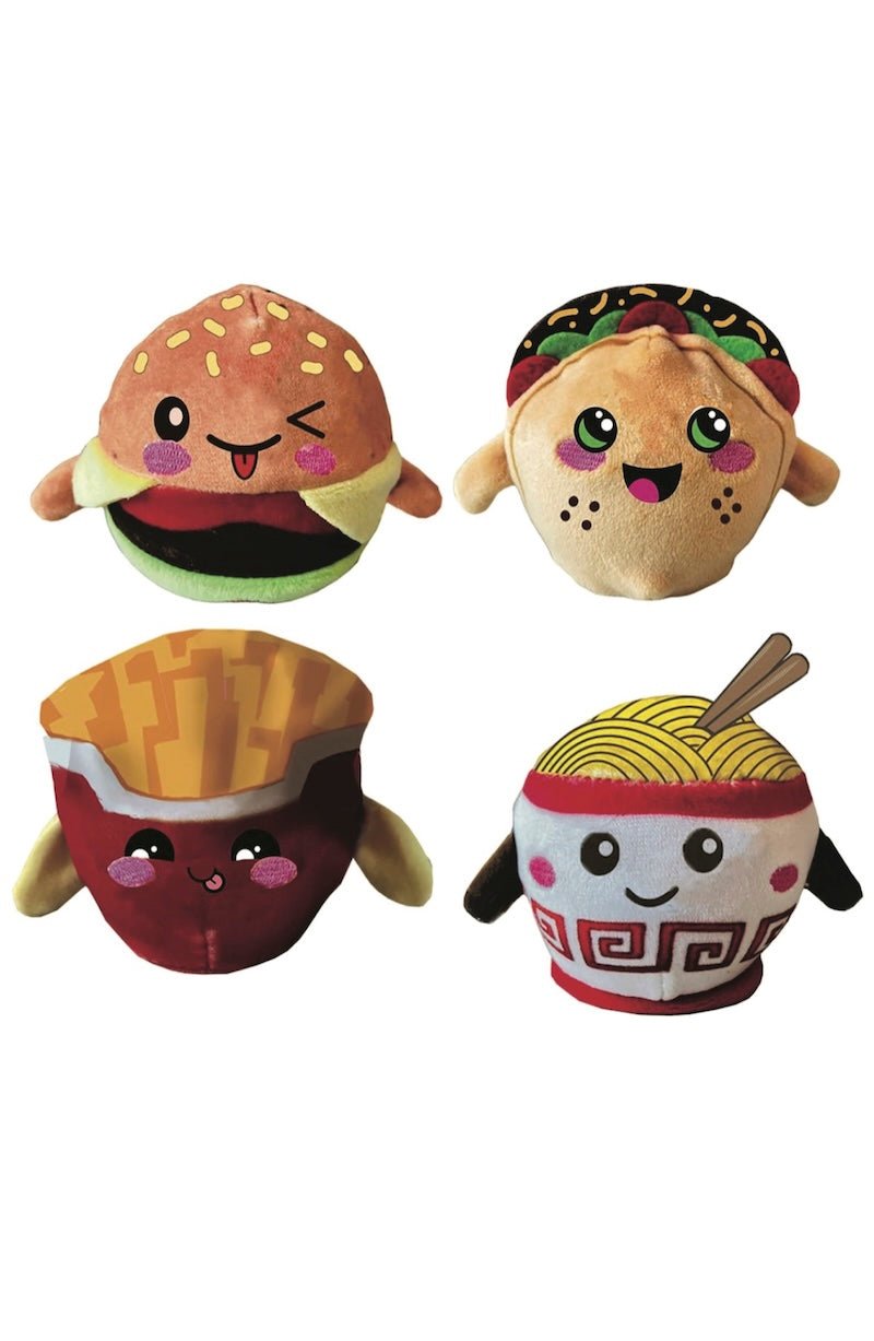 Mystery PBJ's Fast Food Plushies: Collectible Taco, Burger, Fries & Ramen! - Foxy’s