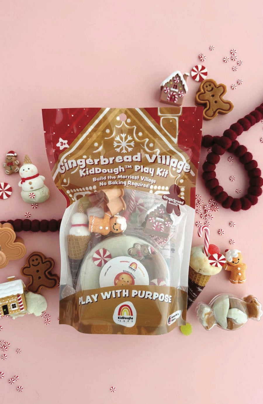 Gingerbread Village KidDough Play Kit