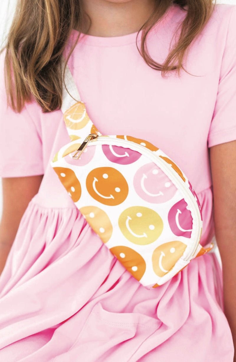 Don't Worry Be Hippy Belt Bag - Kids Fanny Pack with Smiles! 😊 - Foxy’s