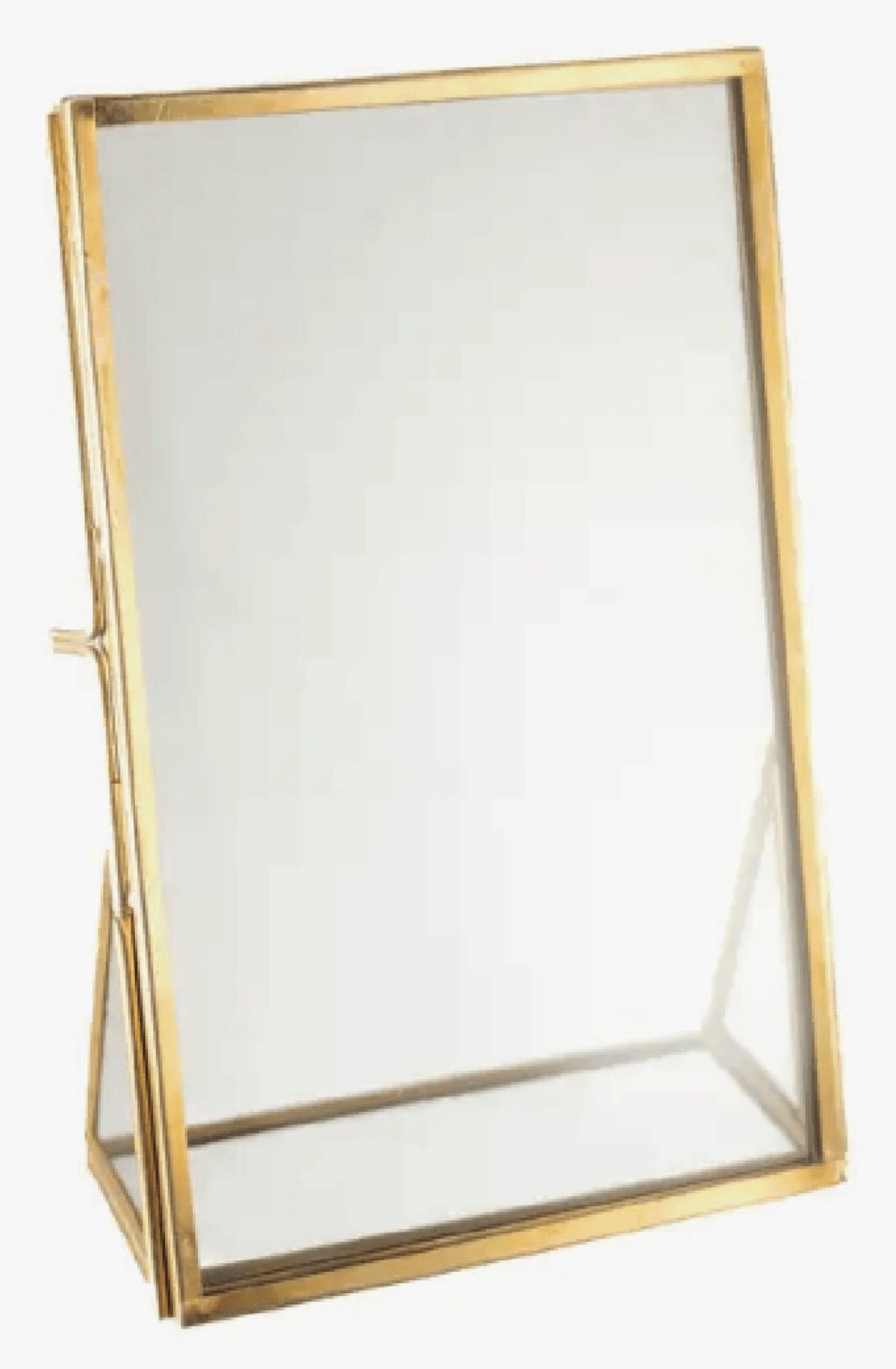 4 x 6 Brass Standing Frame - Foxy’s