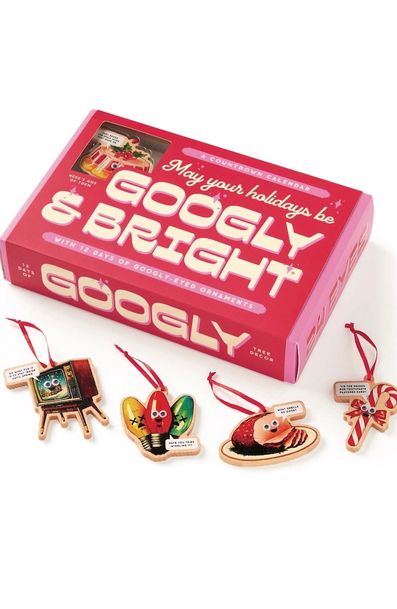 Brass Monkey Googly & Bright Holiday Advent Calendar - Foxy’s