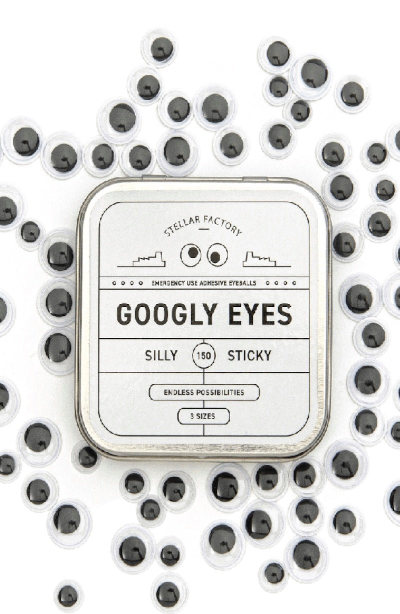 Googly Eyes: Emergency Adhesive Eyeballs Kit - Foxy’s