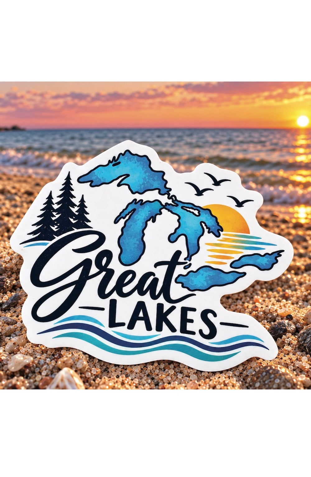 great lakes decal sticker